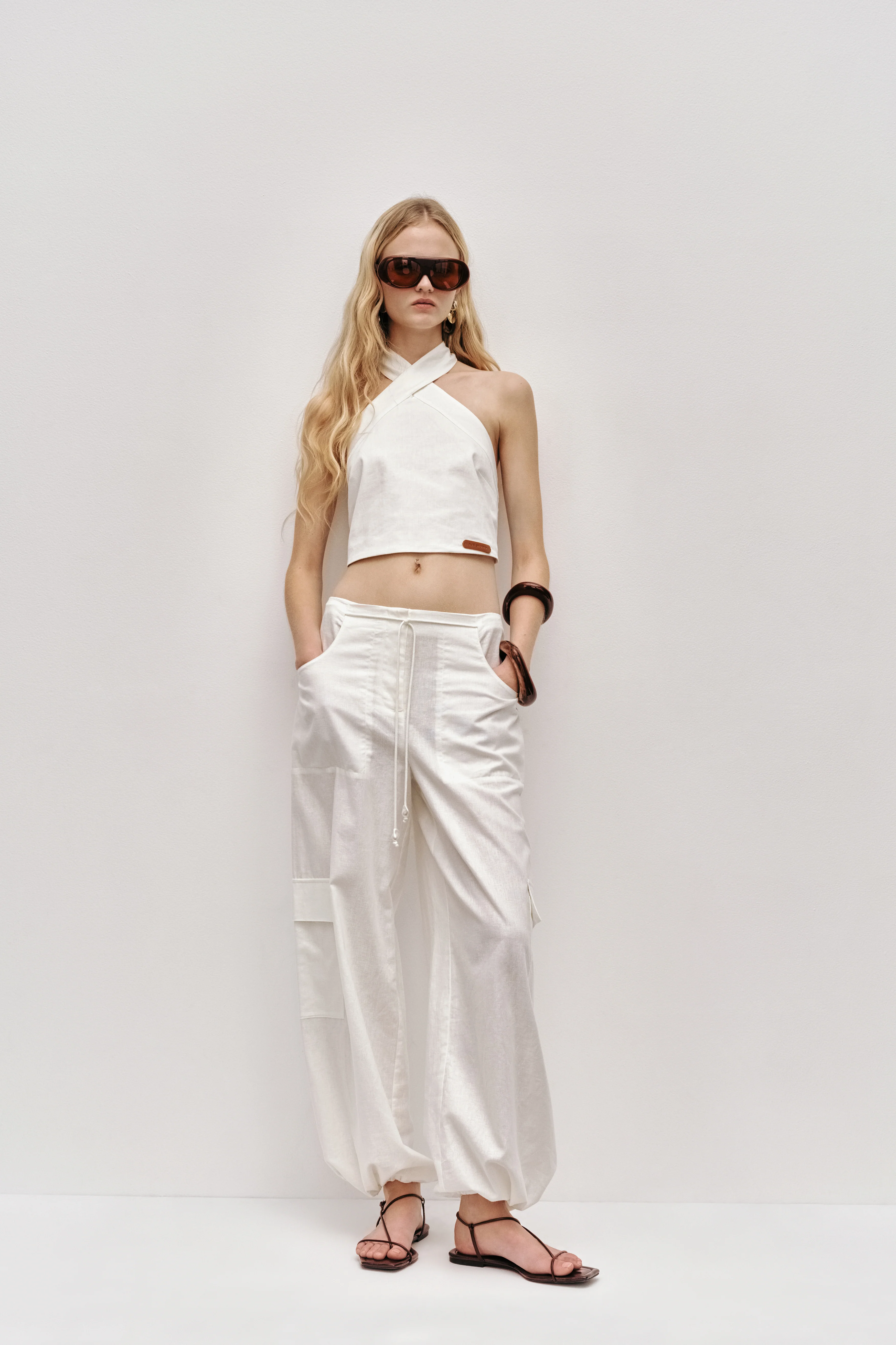 Dessie Tie Back Halter