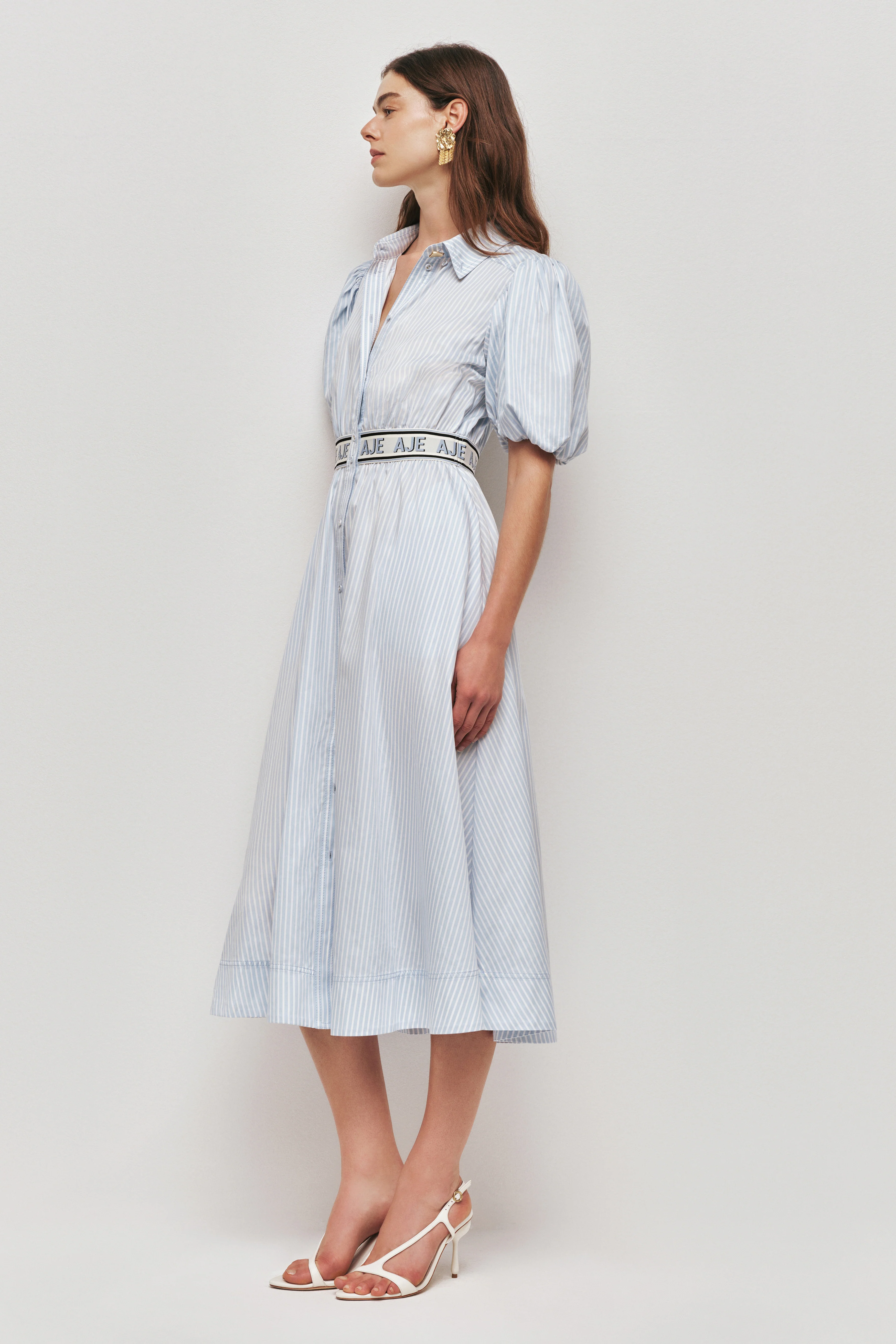Harling Logo Midi Dress