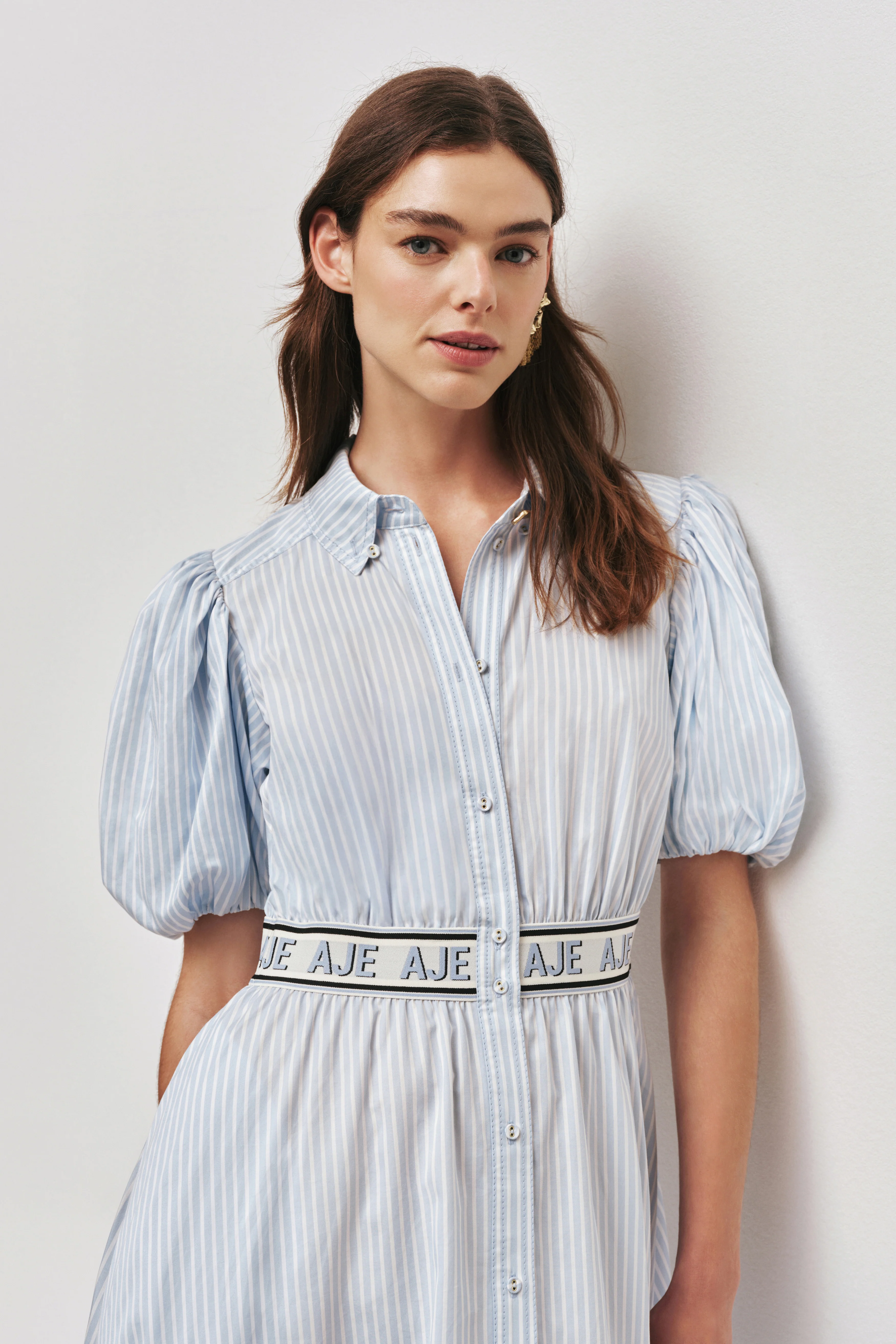Harling Logo Midi Dress
