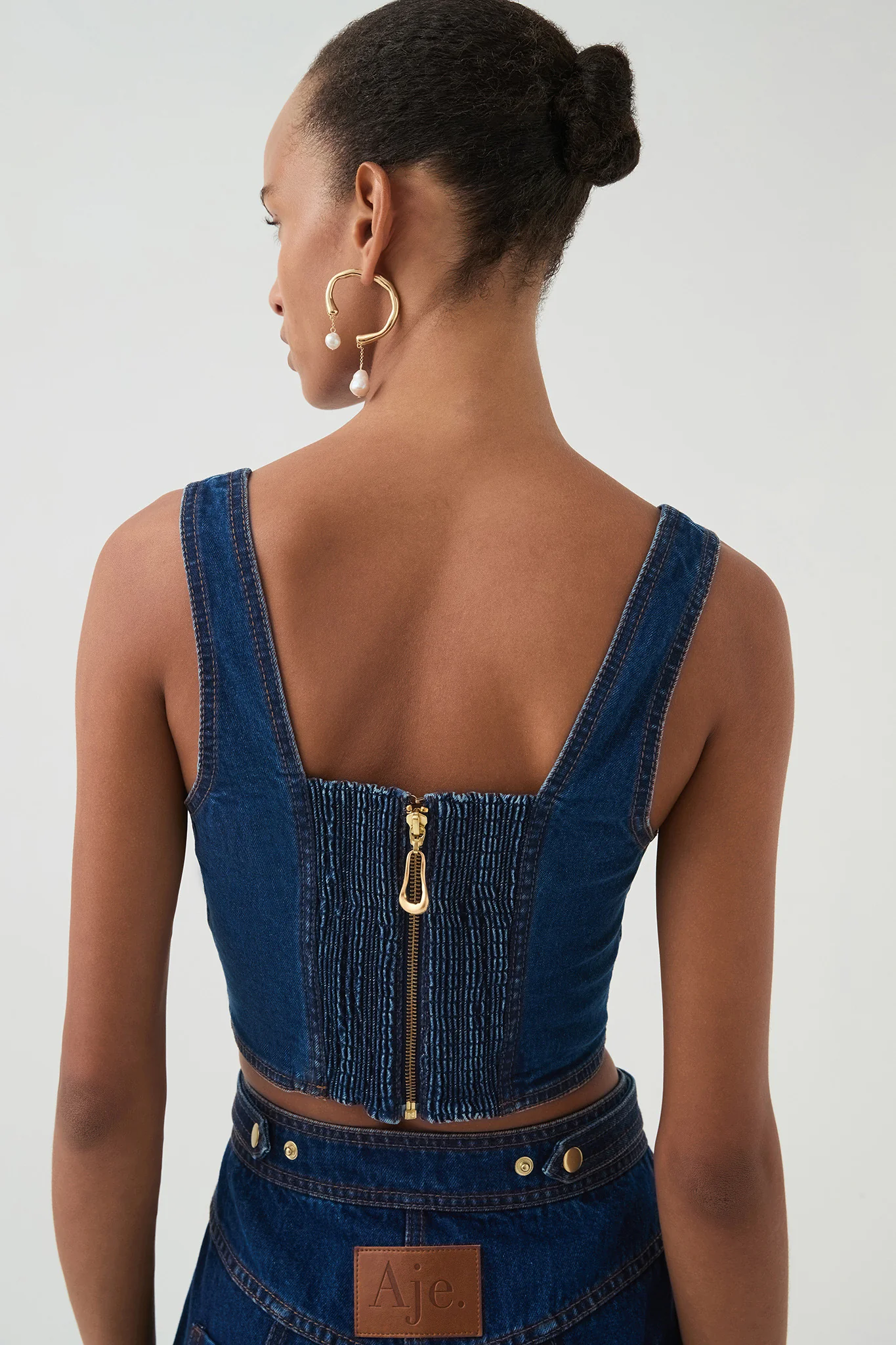 10147-elena-denim-cropped-bustier-6.webp Elena Denim Cropped Bustier