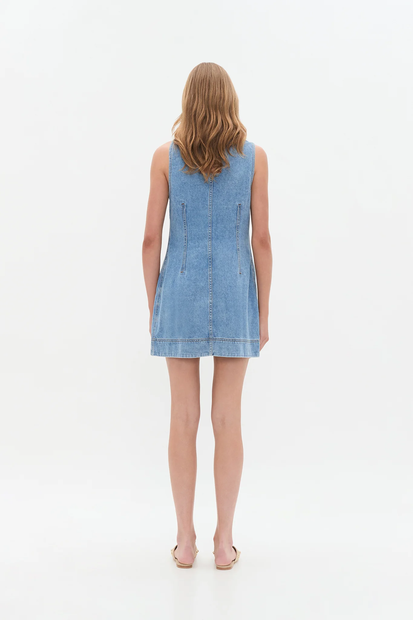 Holland Denim Mini Dress