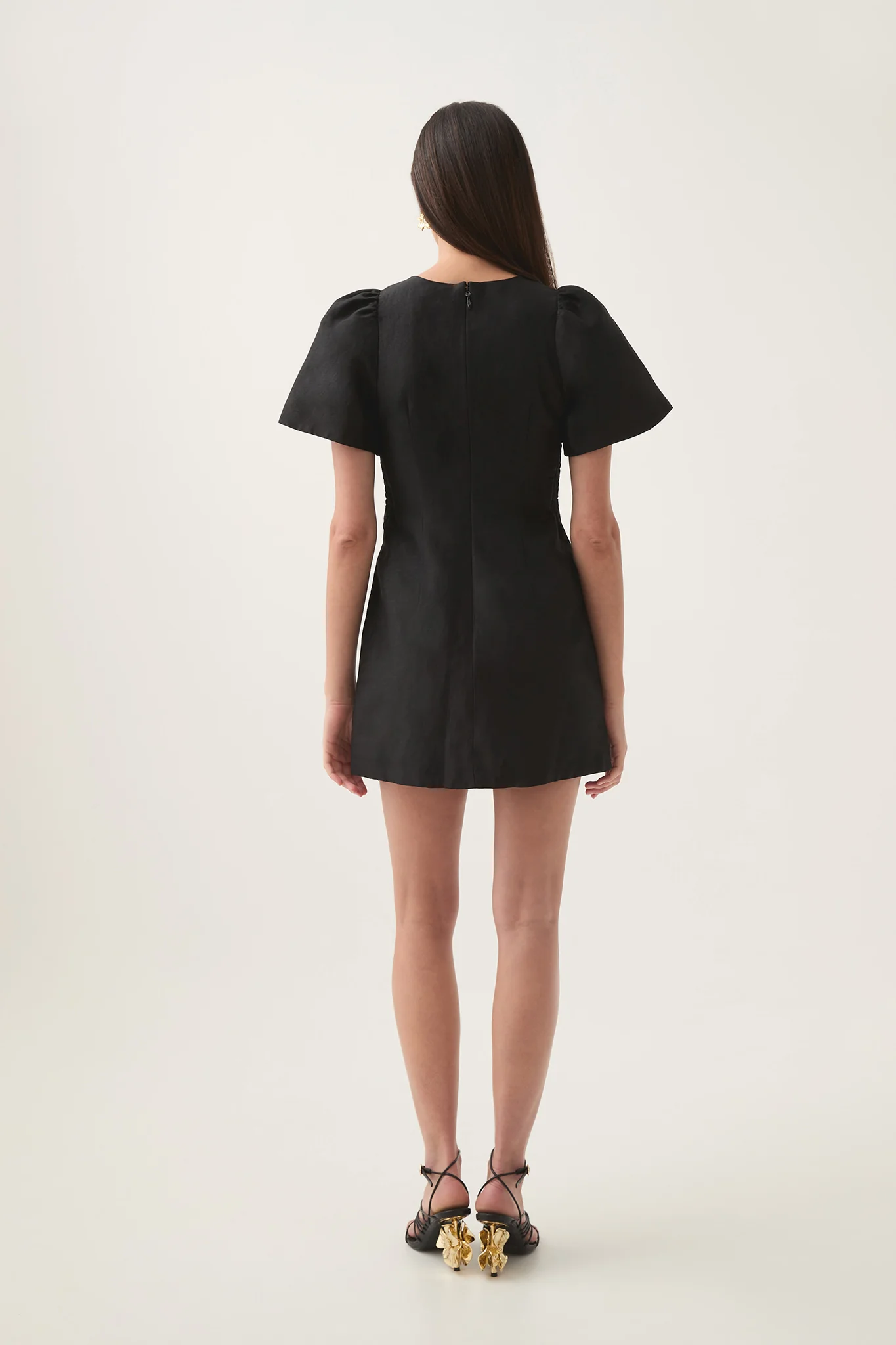 Presence Twisted Mini Dress