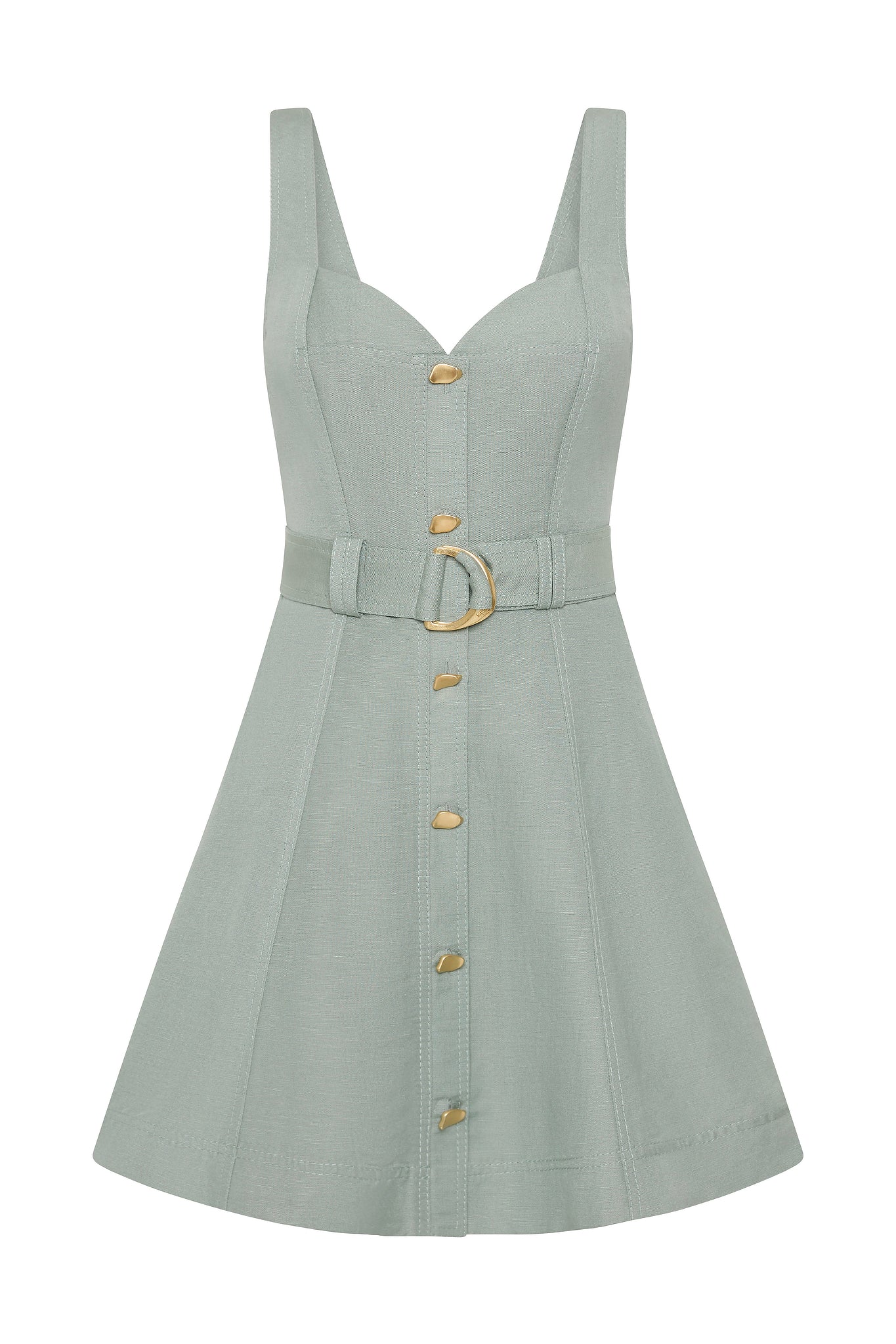 Clay Belted Mini Dress