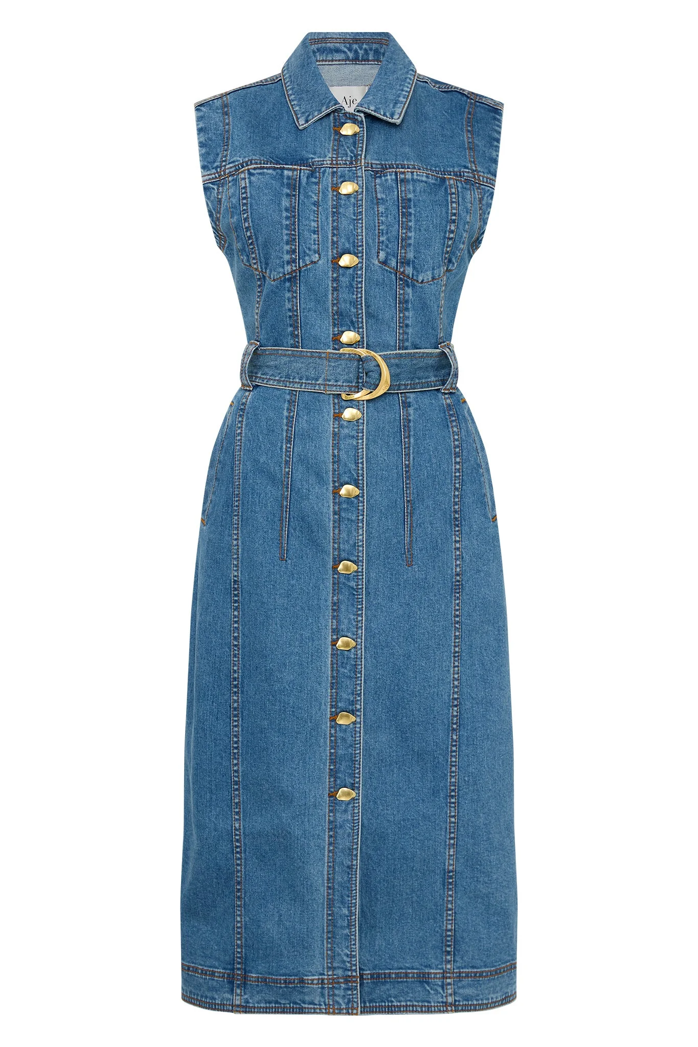 Darcie Denim Midi Dress