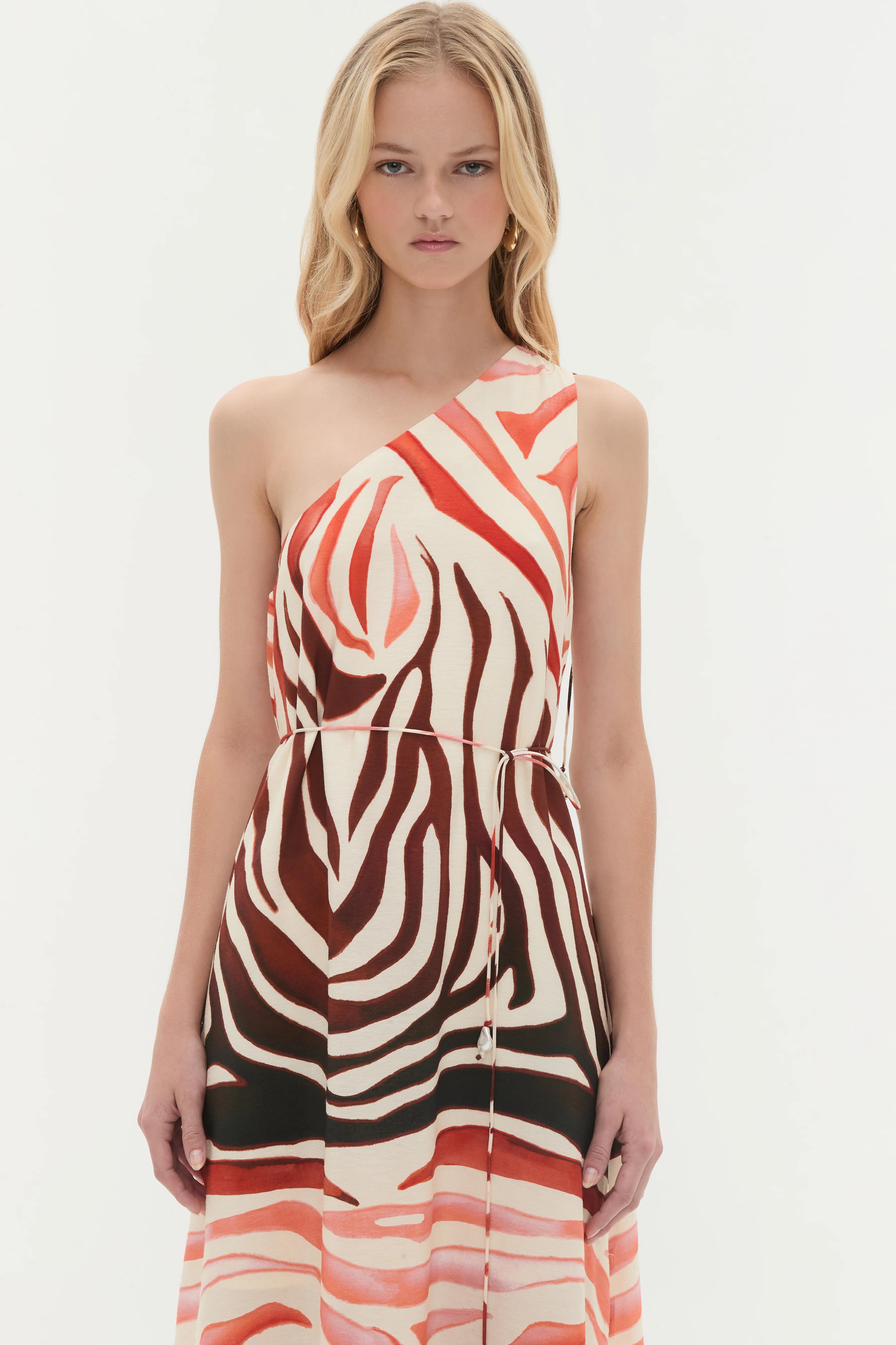 Solace One Shoulder Maxi Dress