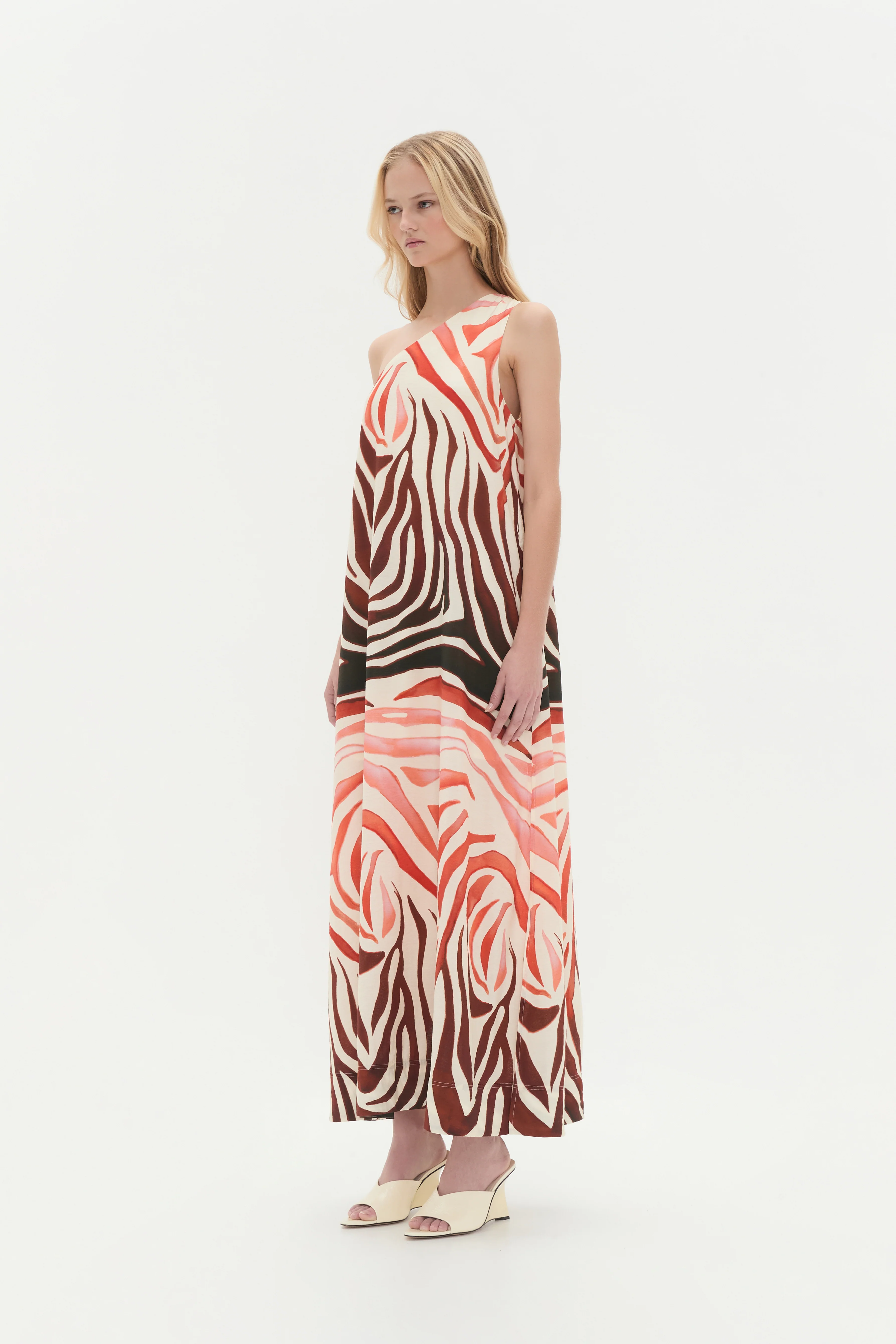 Solace One Shoulder Maxi Dress