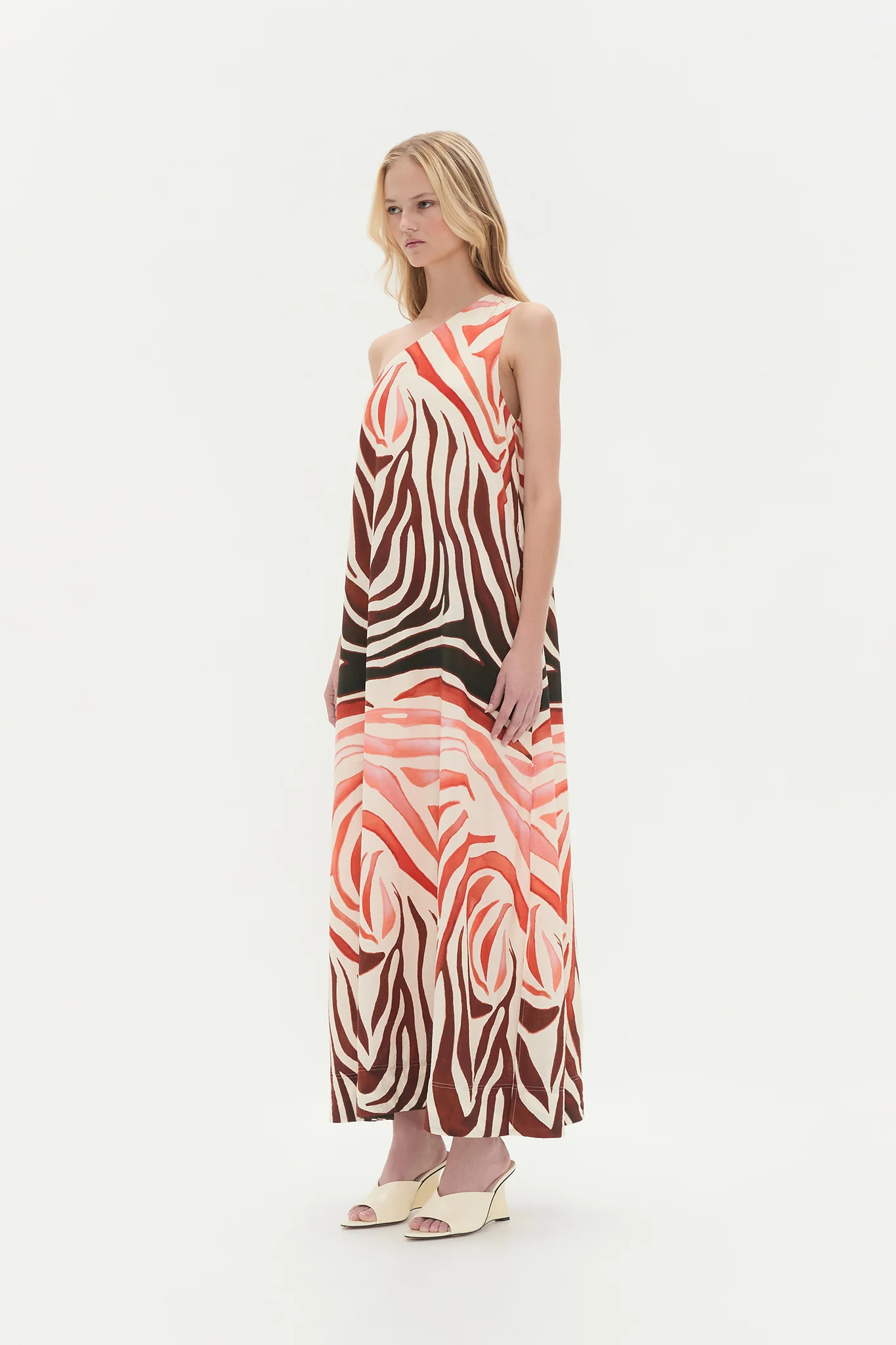 Solace One Shoulder Maxi Dress