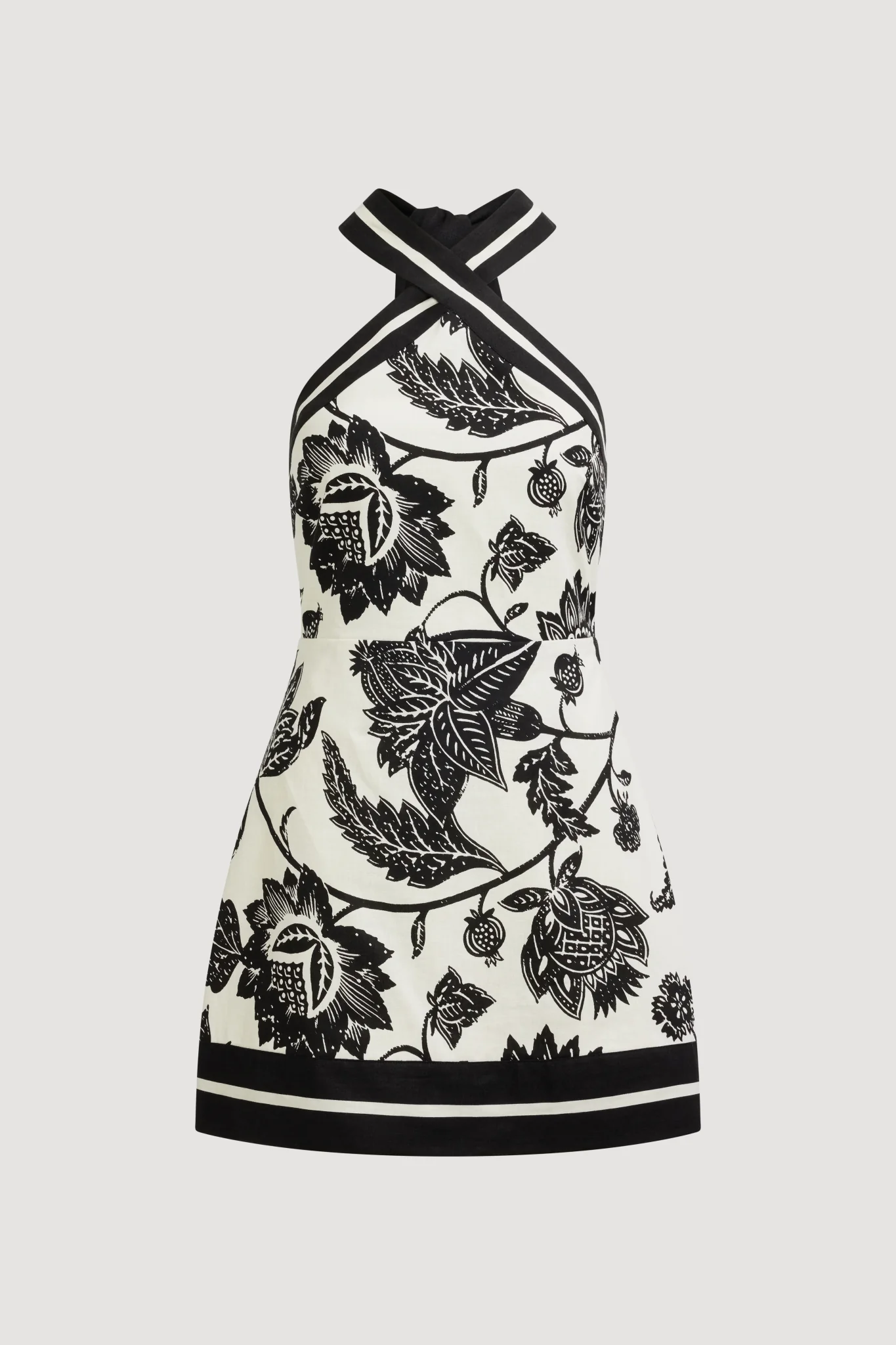 Carmine Halter Mini Dress