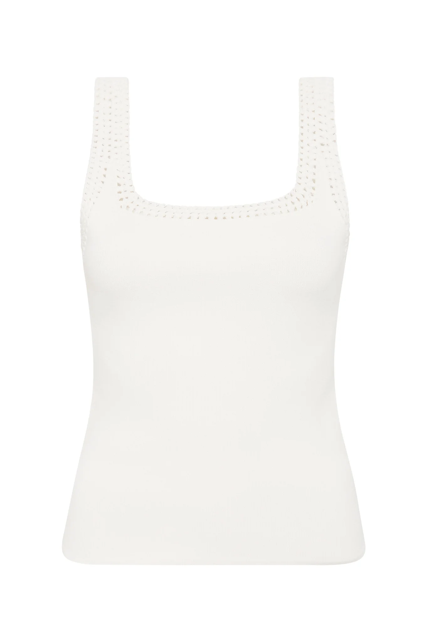 Tazia Crocheted Edge Tank