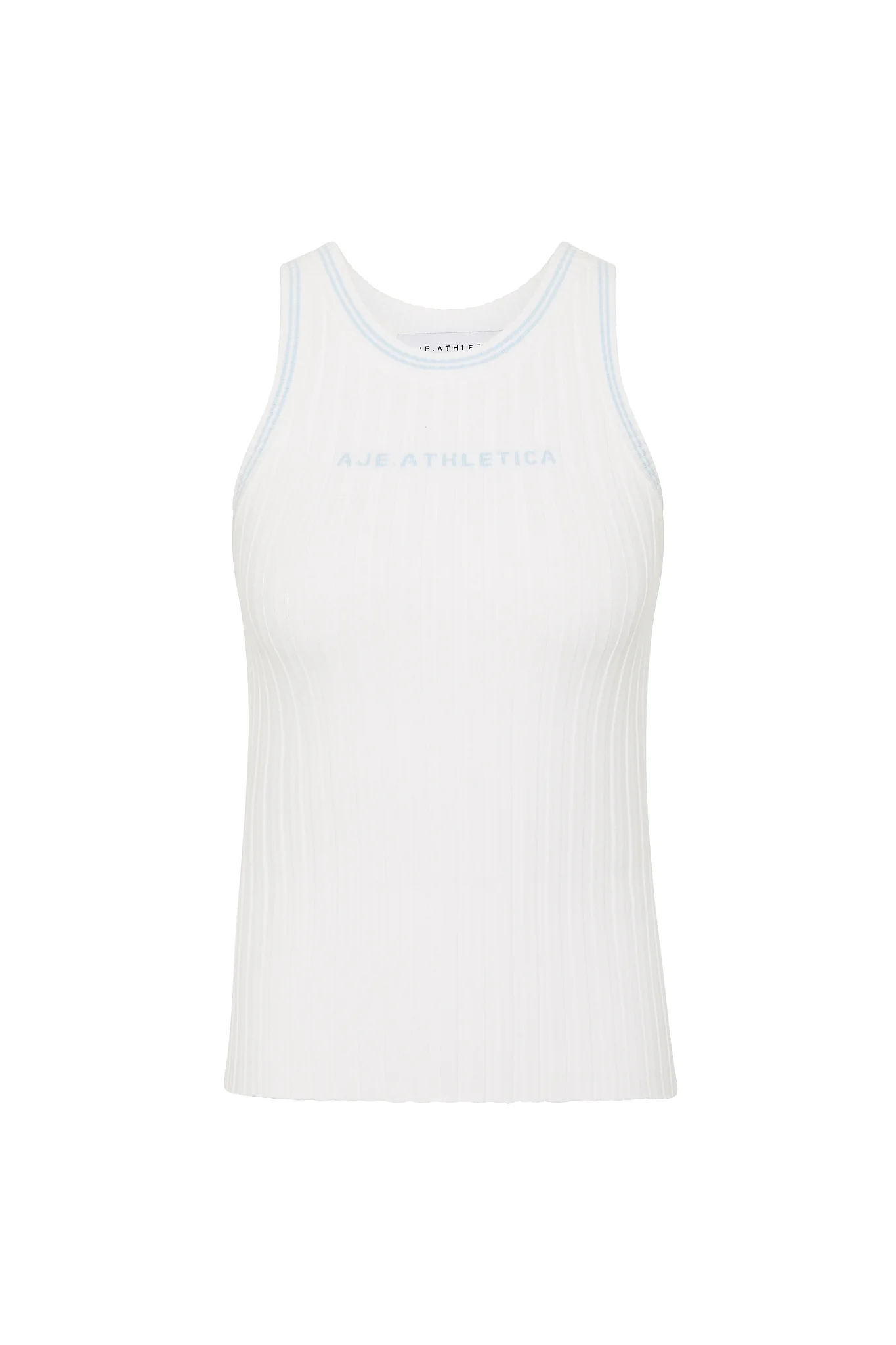 Racer Logo Ribbed Tank 117