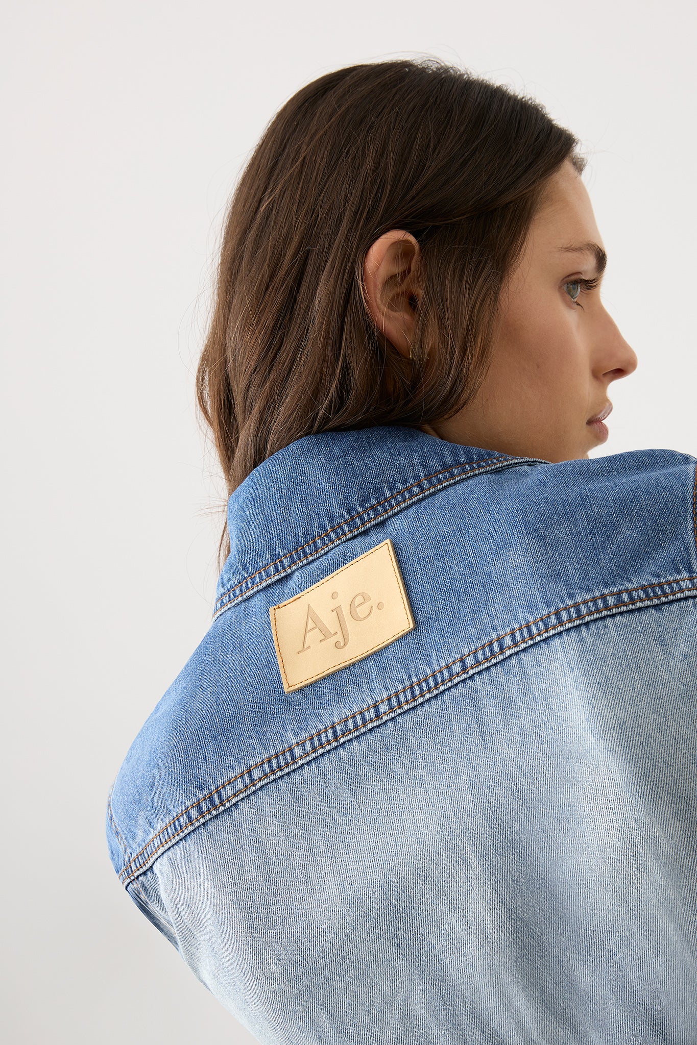 Ines Panelled Denim Playsuit