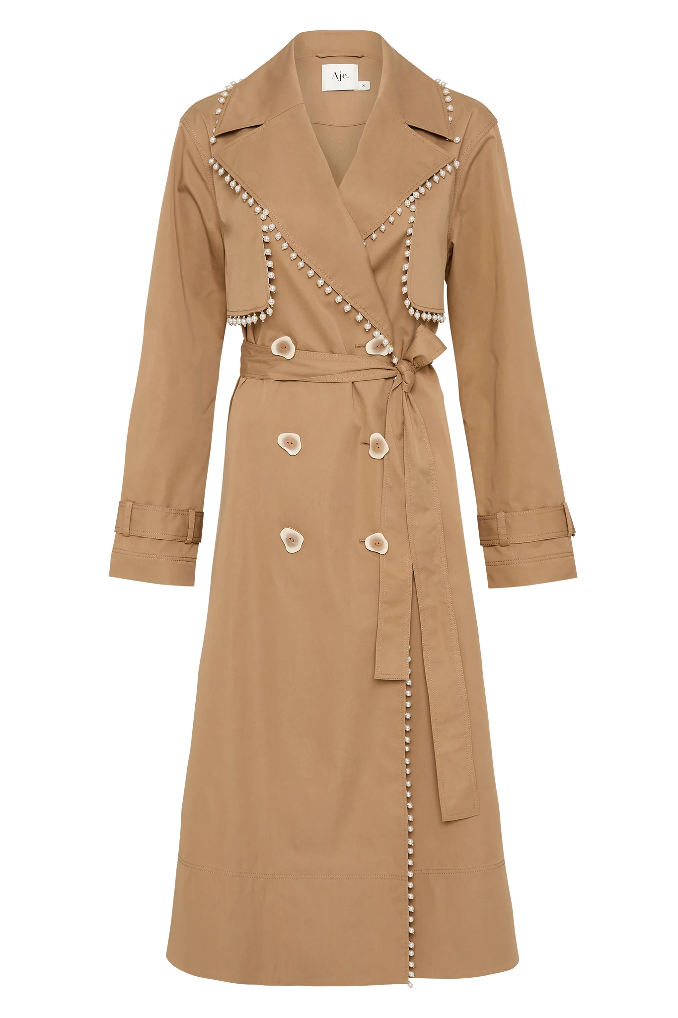Constellation Pearl Trim Coat