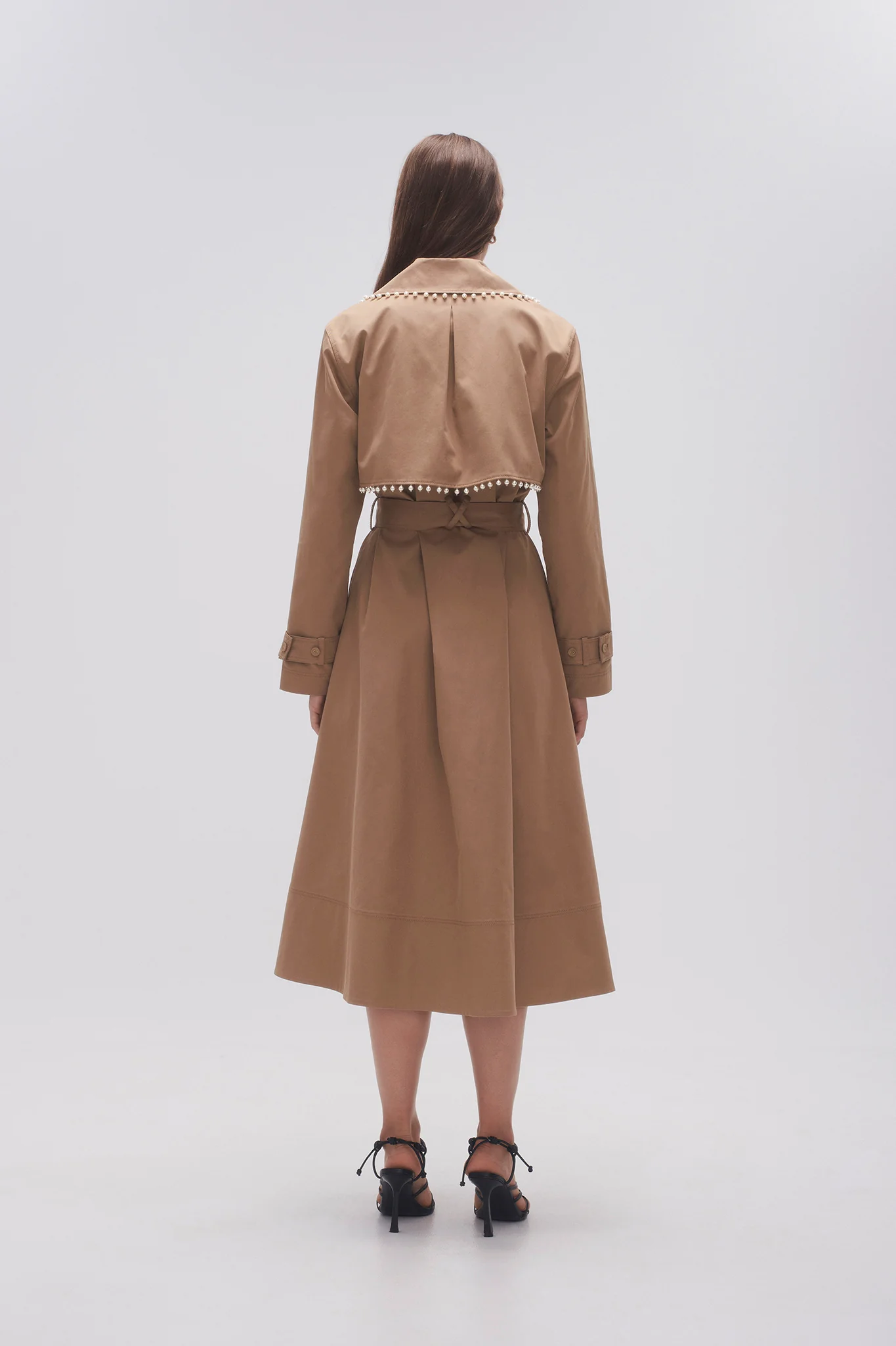 Constellation Pearl Trim Coat