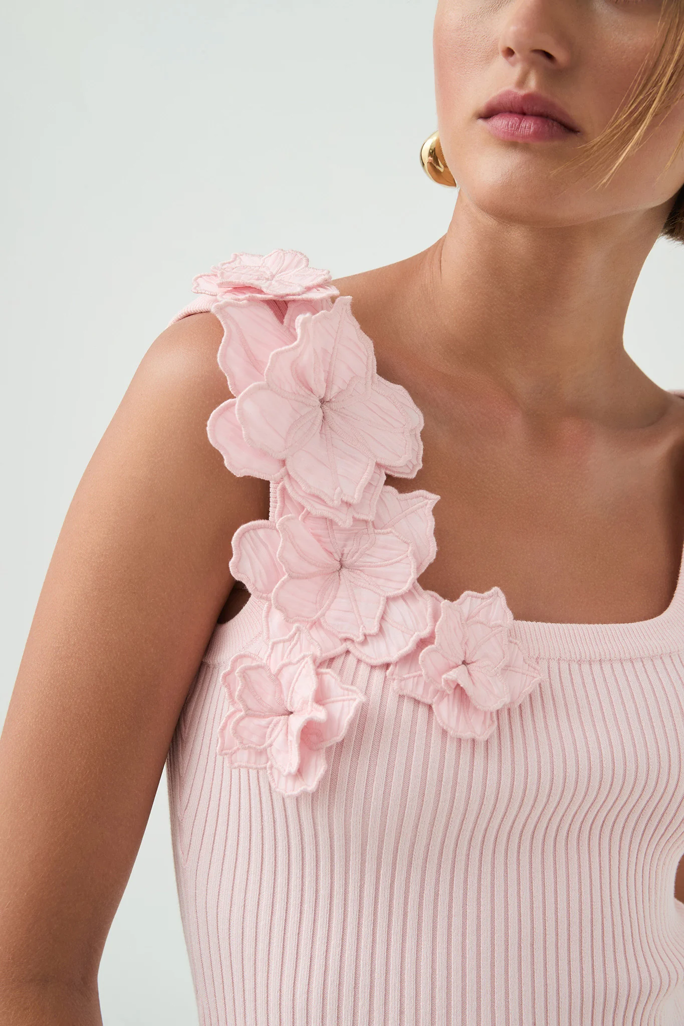 Splendour Flower Knit Tank