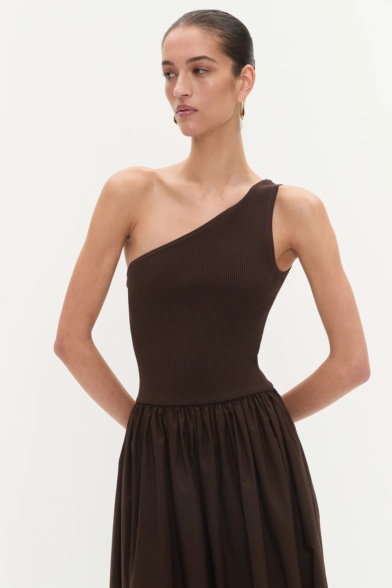 Isla One Shoulder Maxi Dress