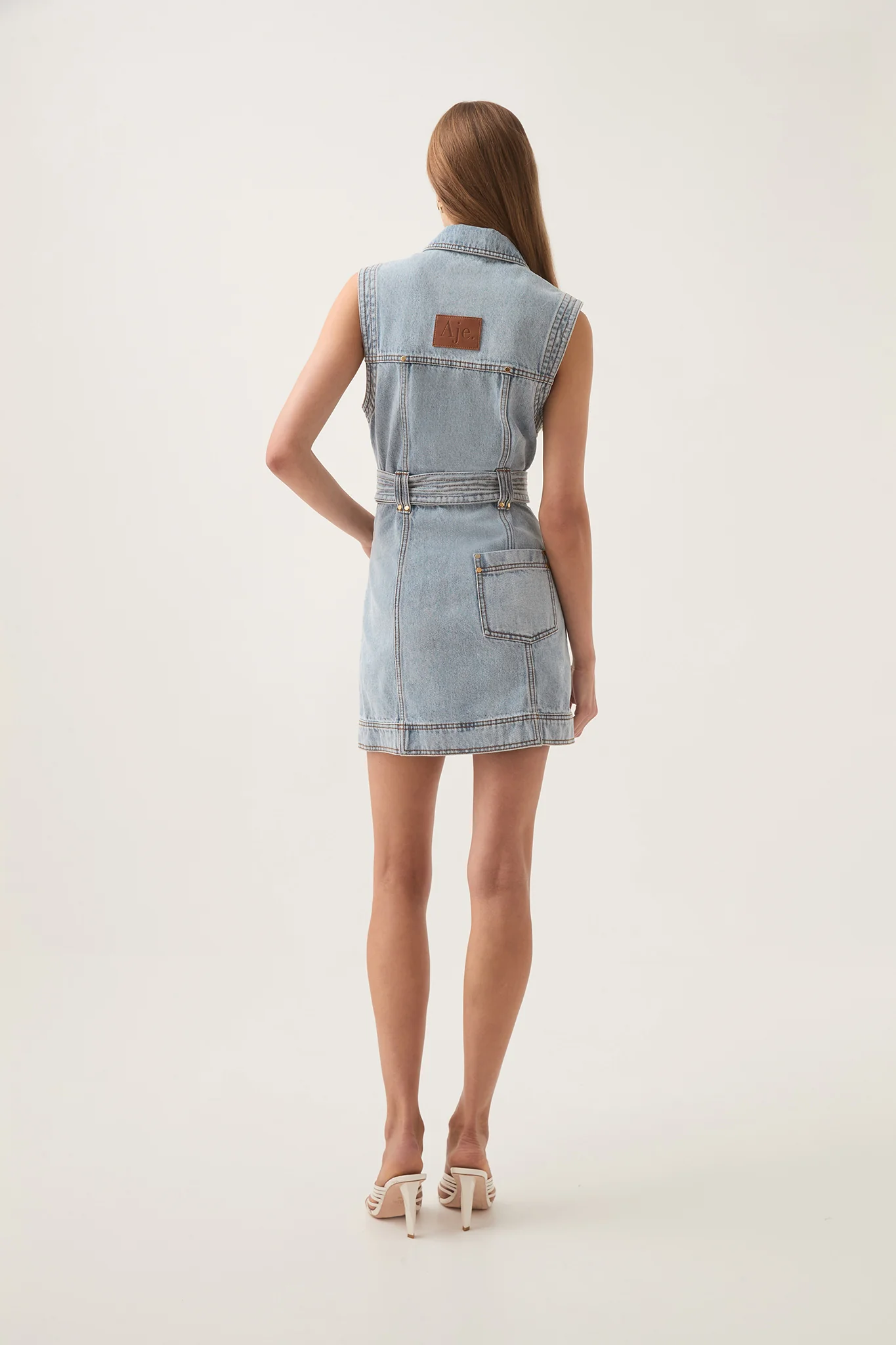 Ray Denim Mini Dress