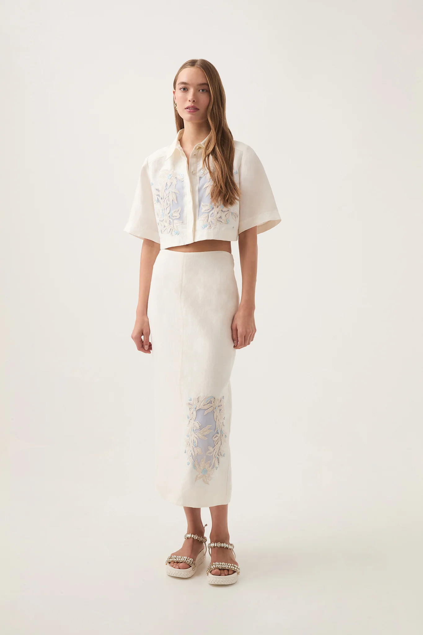 11199-mirrors-embroidered-midi-skirt-1.webp Mirrors Embroidered Midi Skirt