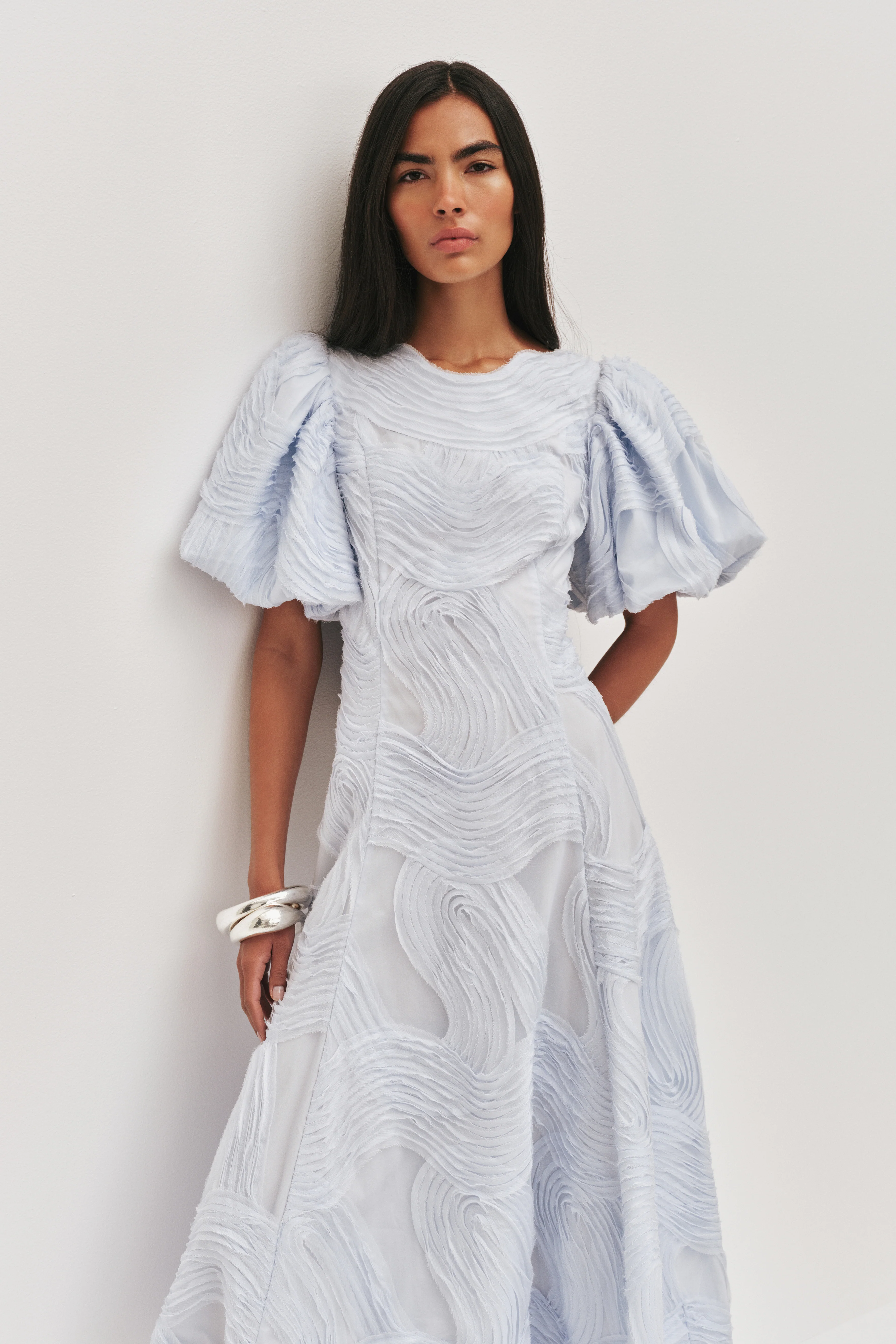 Wave Midi Dress