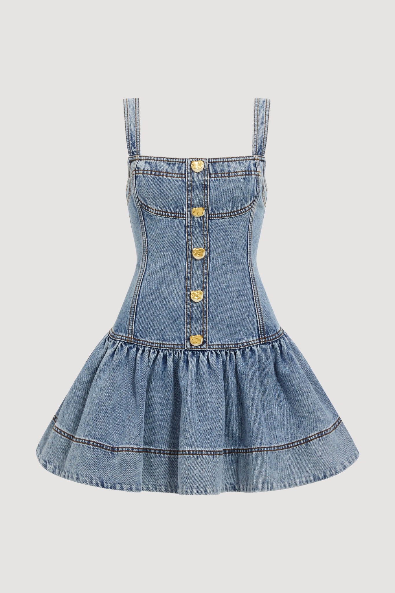 11476-birch-denim-mini-dress-2.jpg Birch Denim Mini Dress