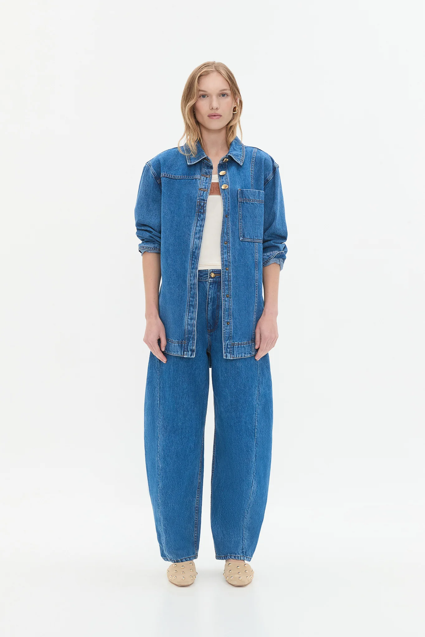 Rylan Ls Denim Shirt