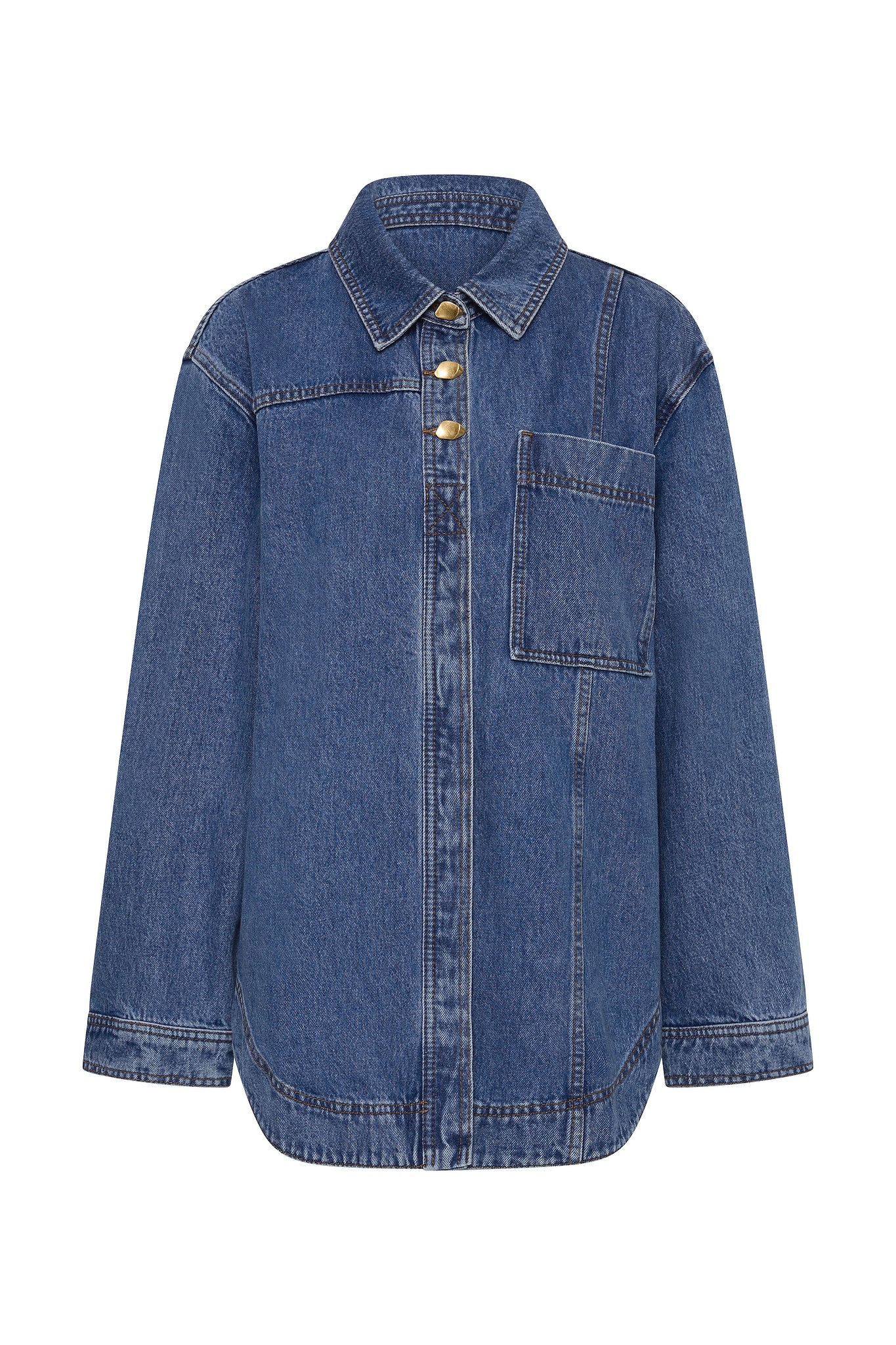 Rylan Ls Denim Shirt