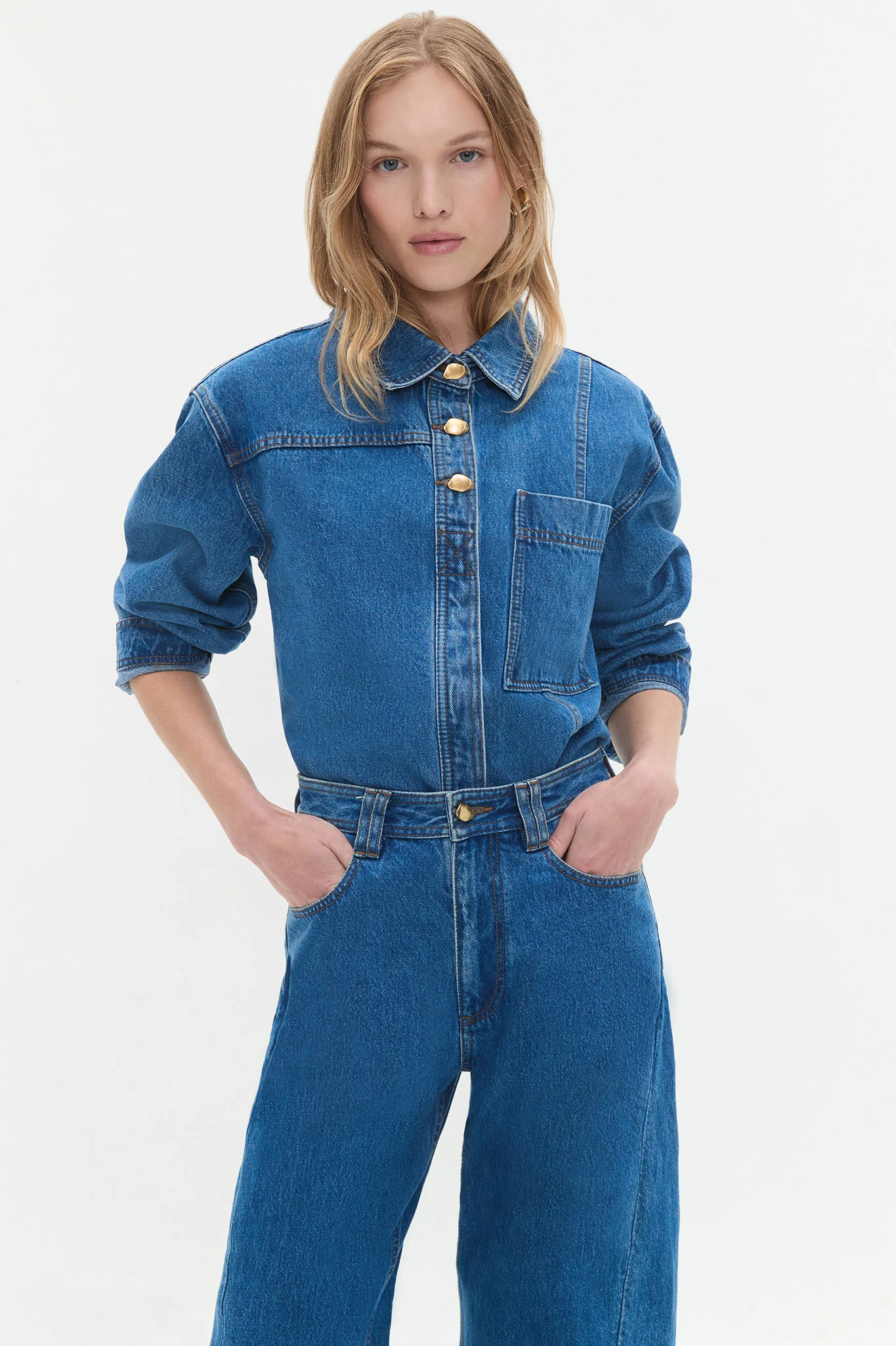 Rylan Ls Denim Shirt
