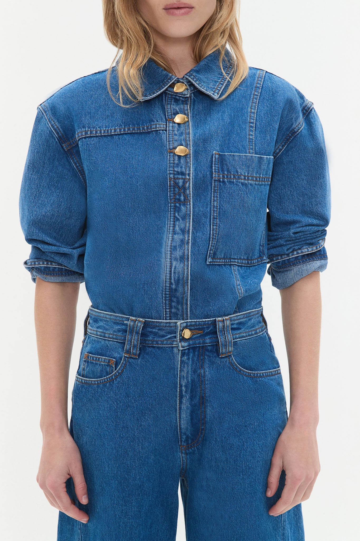 Rylan Ls Denim Shirt