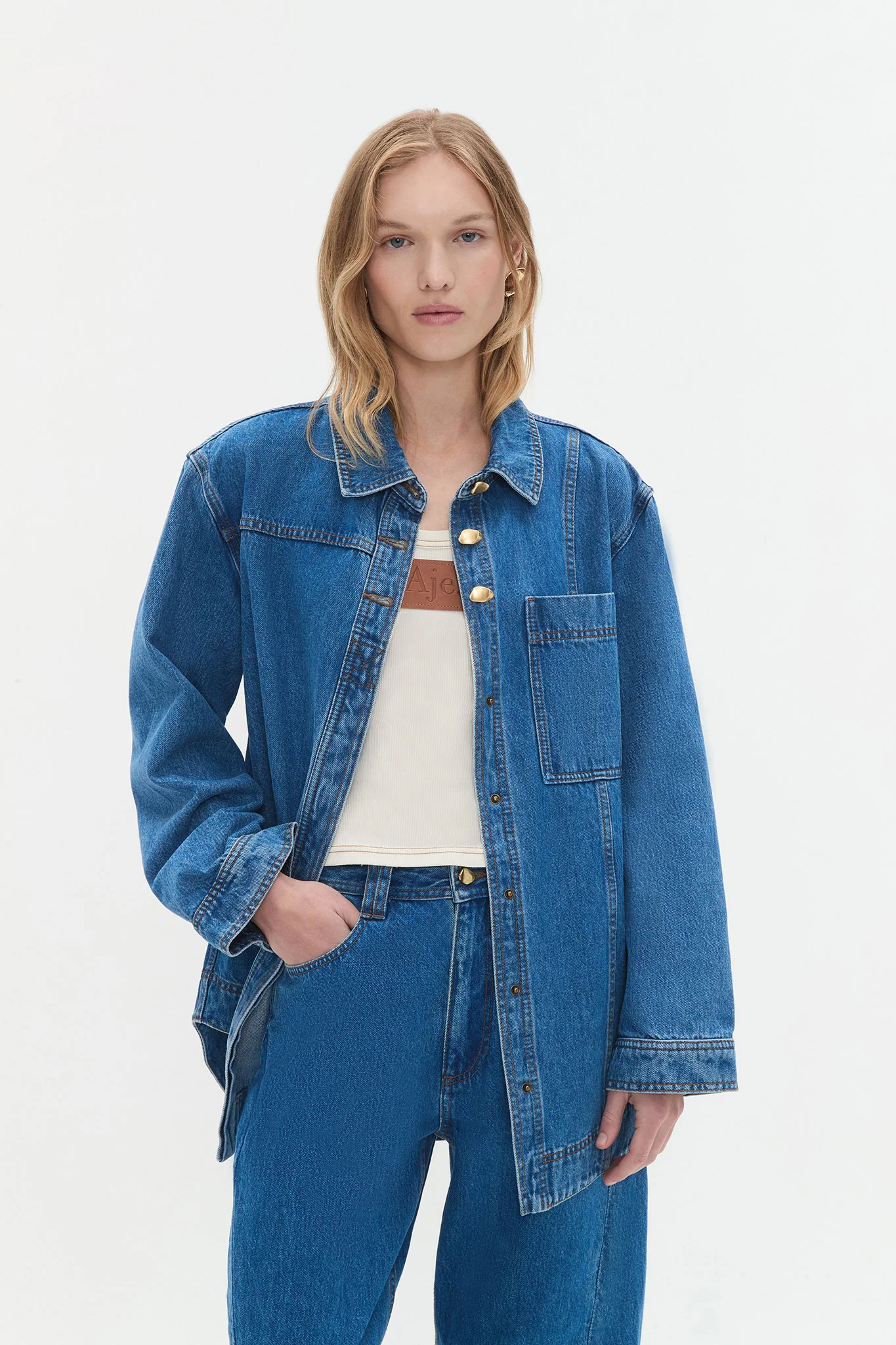 Rylan Ls Denim Shirt