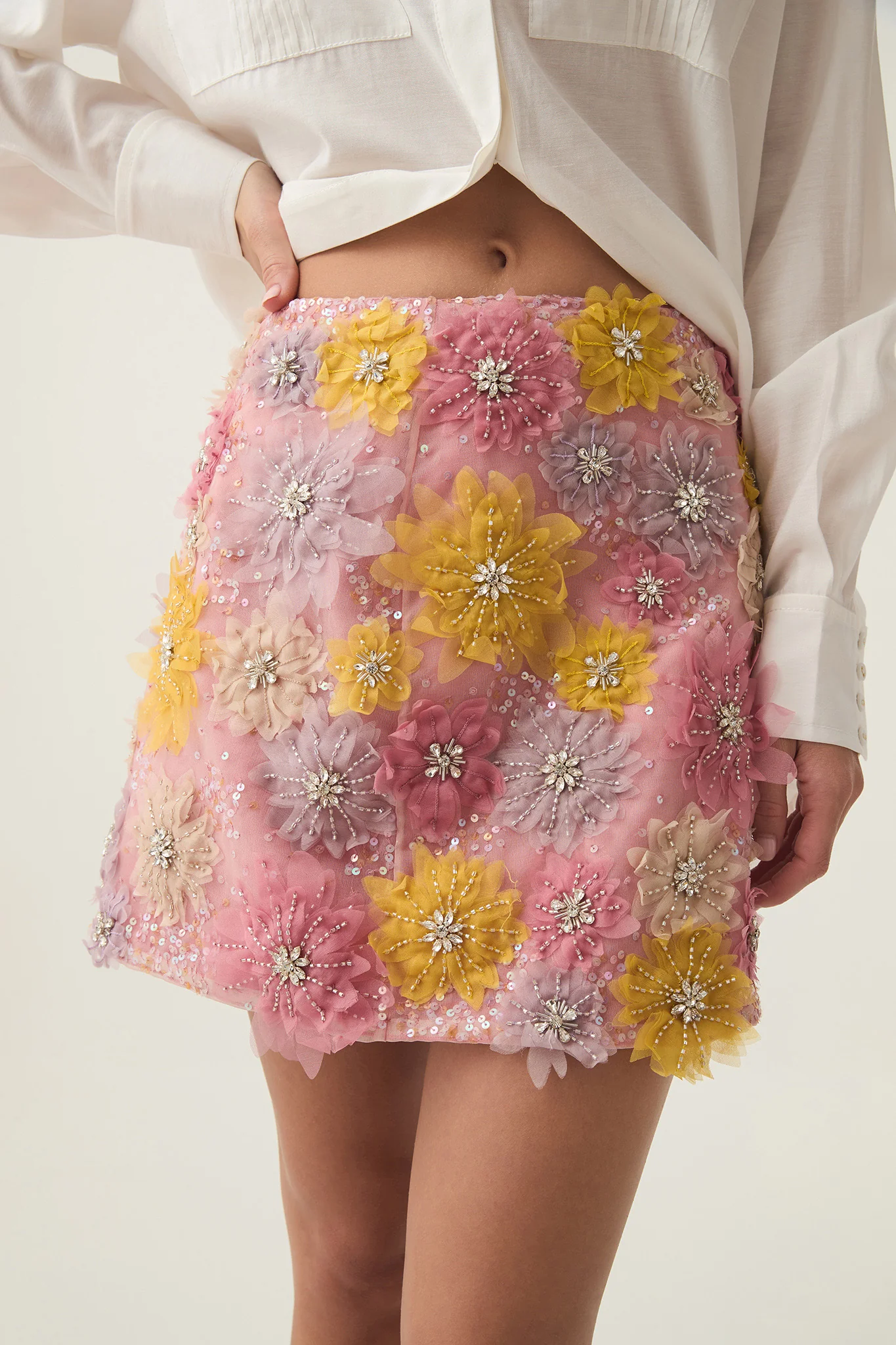 Blossom Micro Mini Skirt