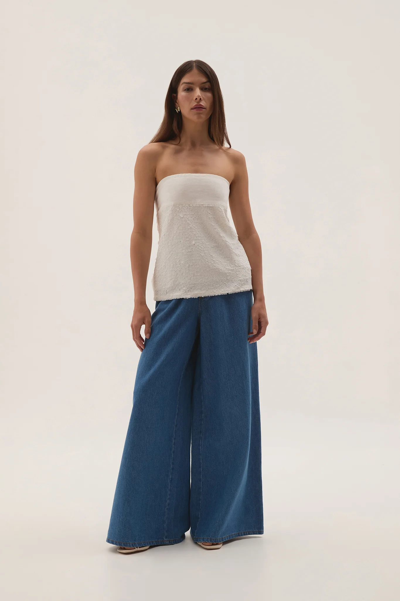 Nebula Strapless Top