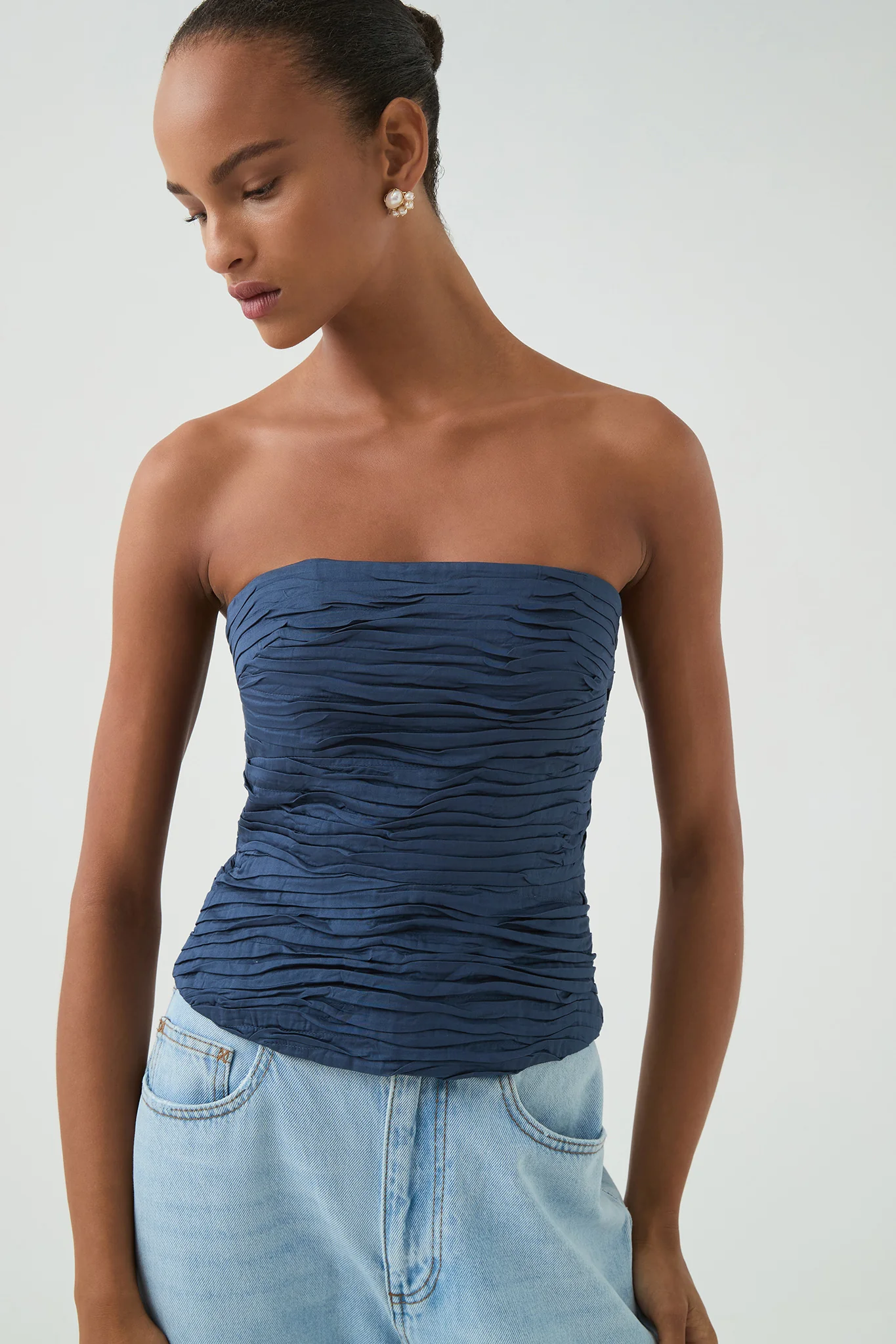 11768-sunbeam-ruched-bustier-4.webp Sunbeam Ruched Bustier