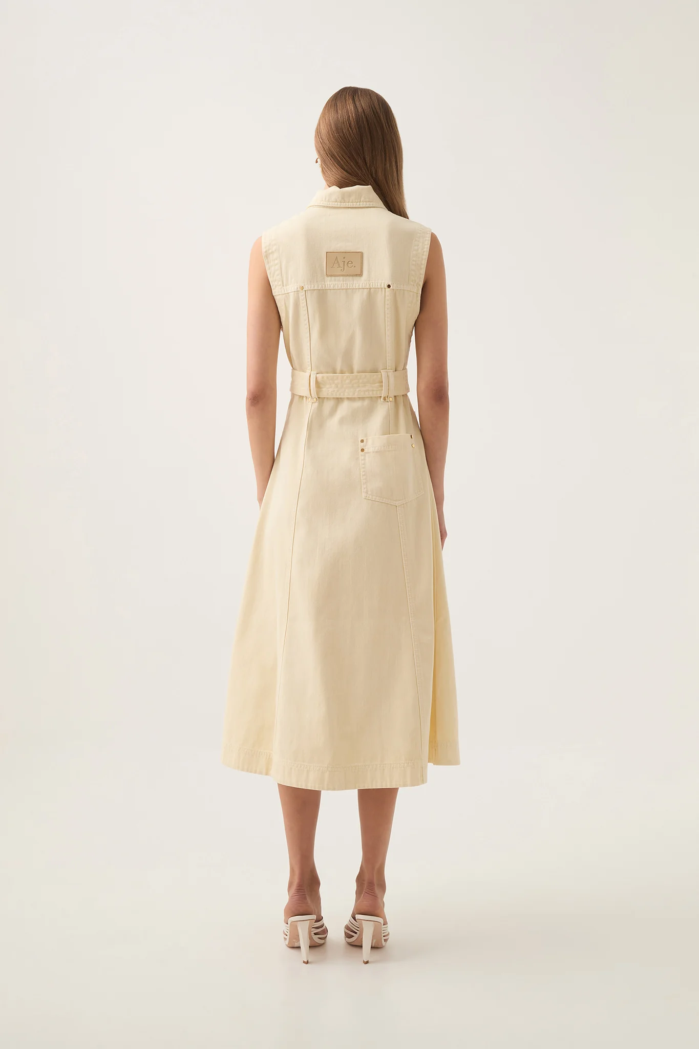 Ray Denim Midi Dress
