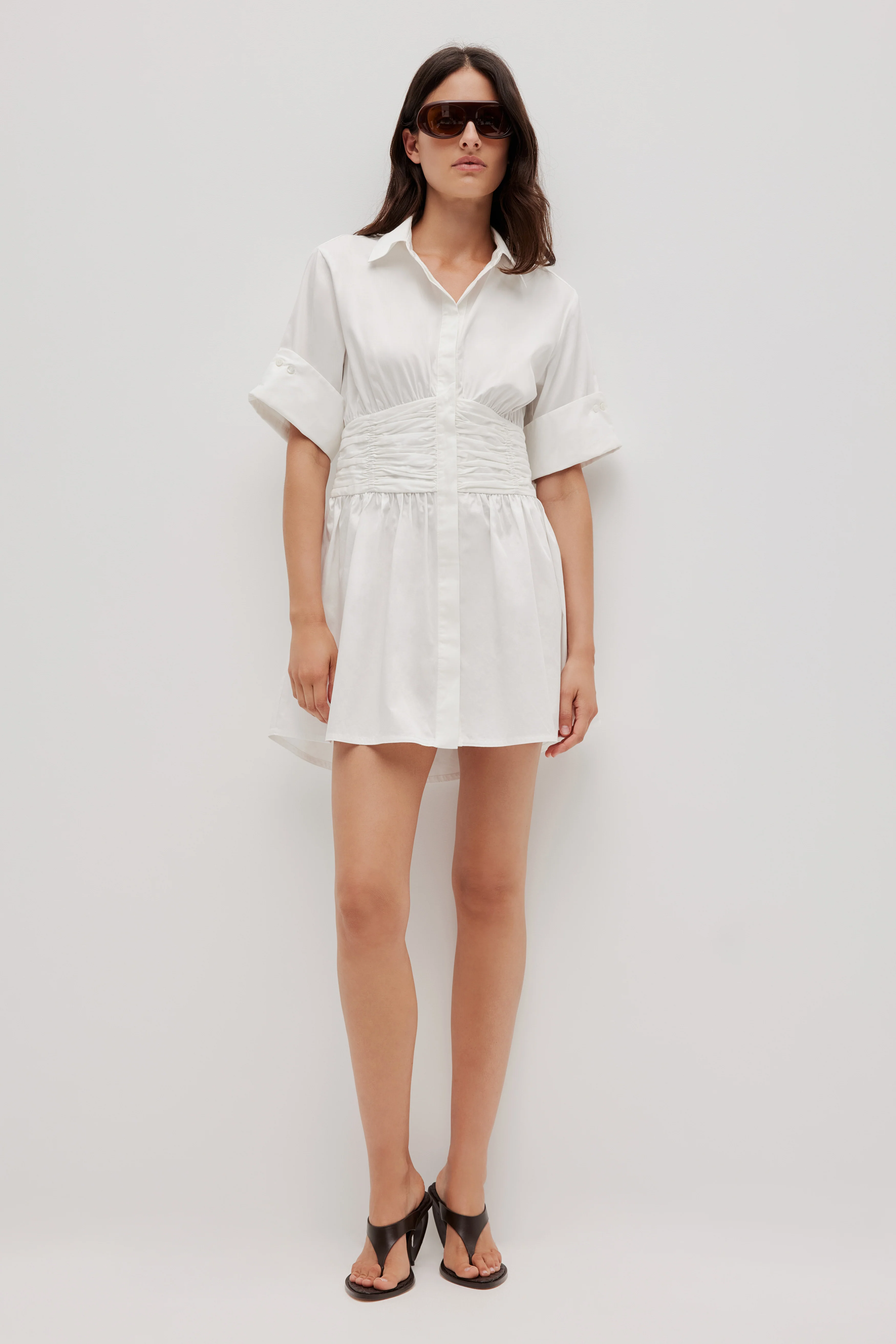 Laure Mini Shirt Dress
