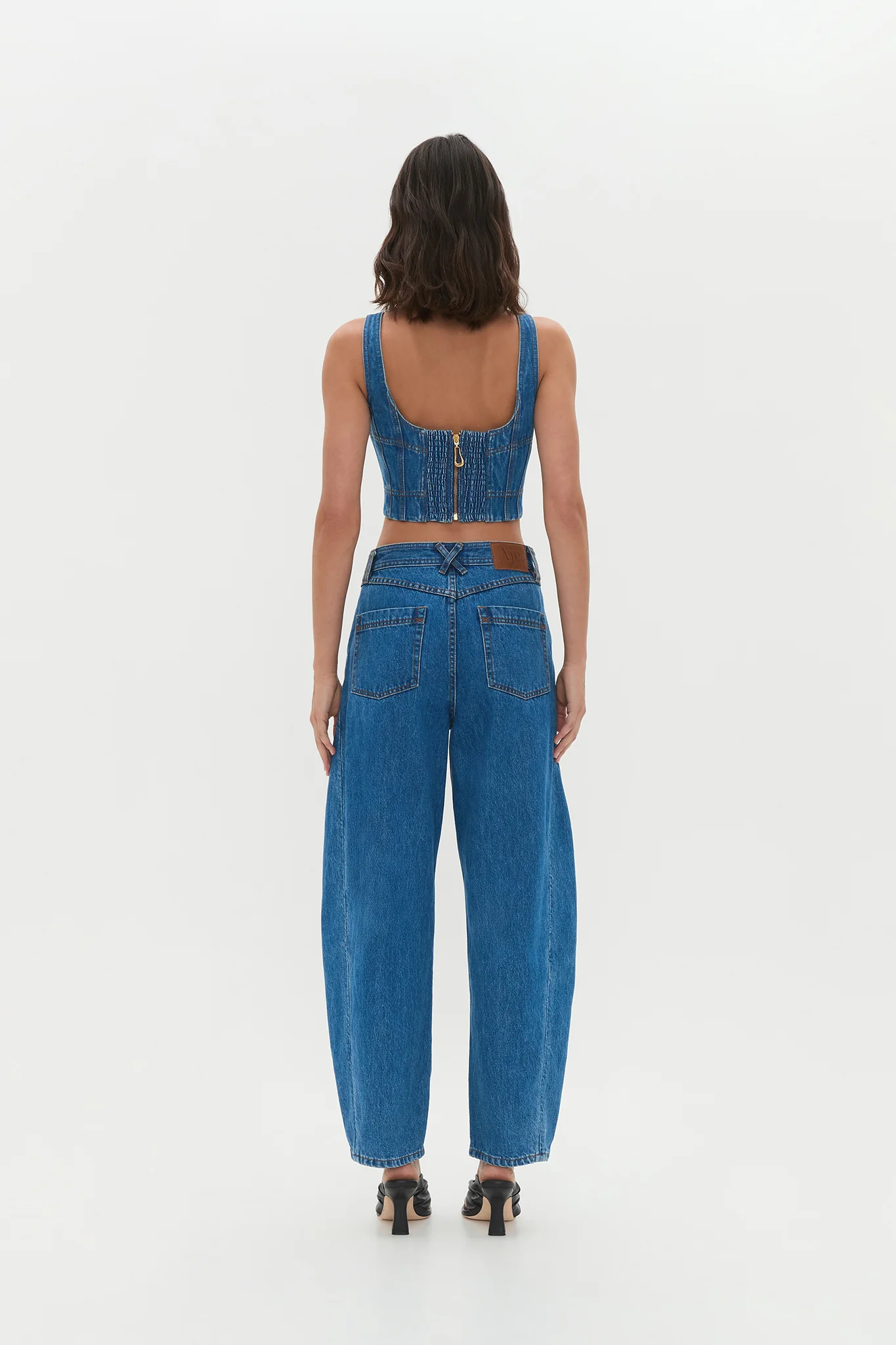 Rainer Denim Longline Bustier