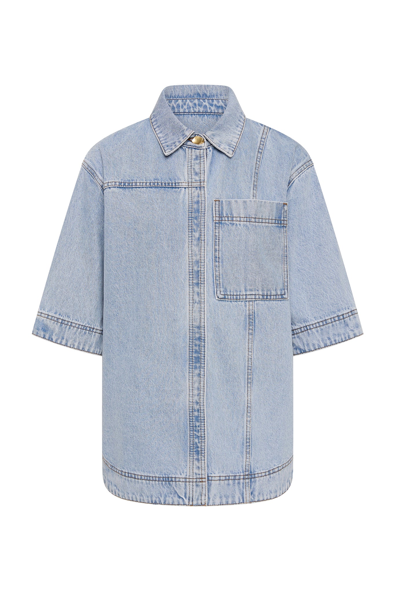 Rylan Ss Denim Shirt