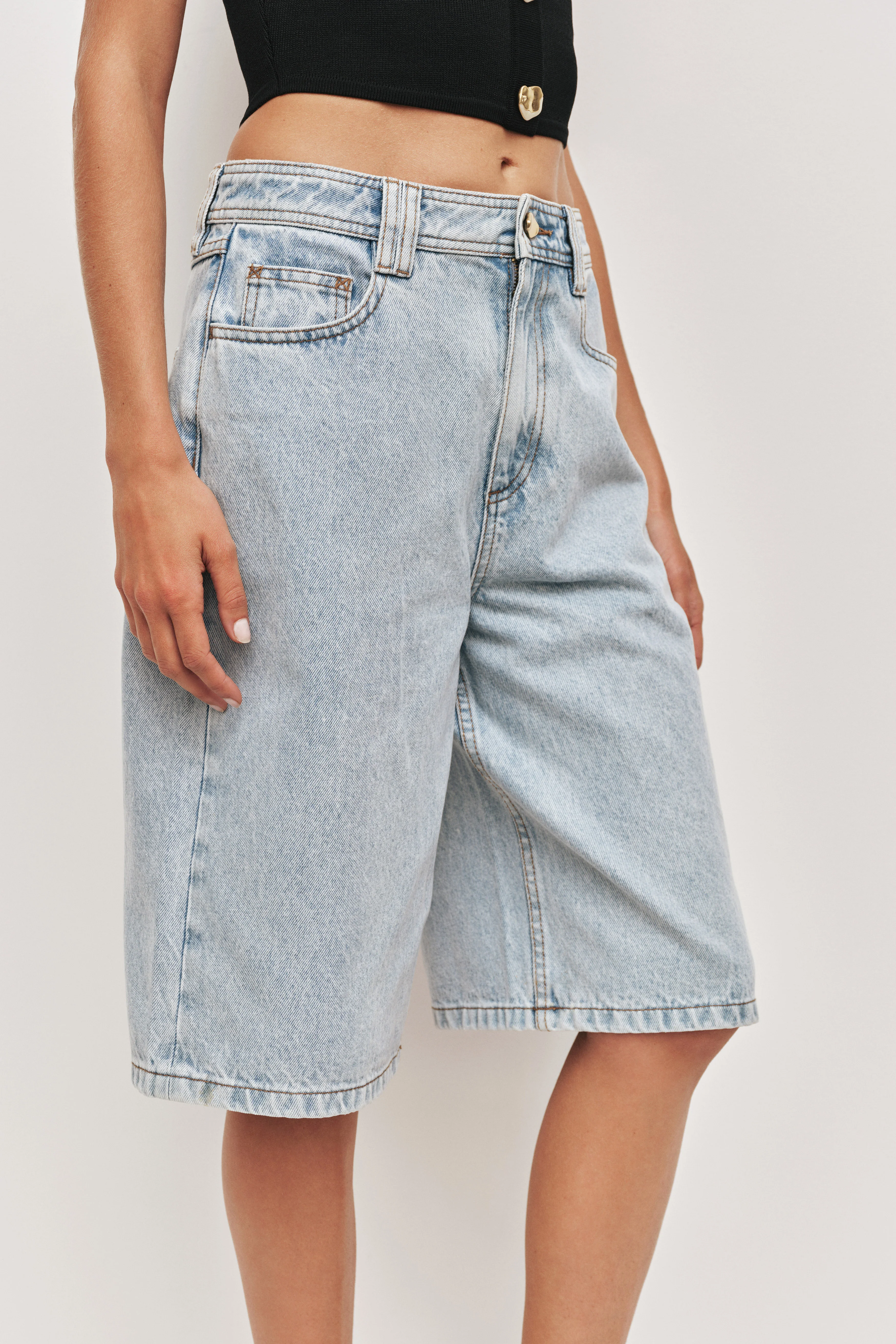 Marlow Denim Bermuda Short