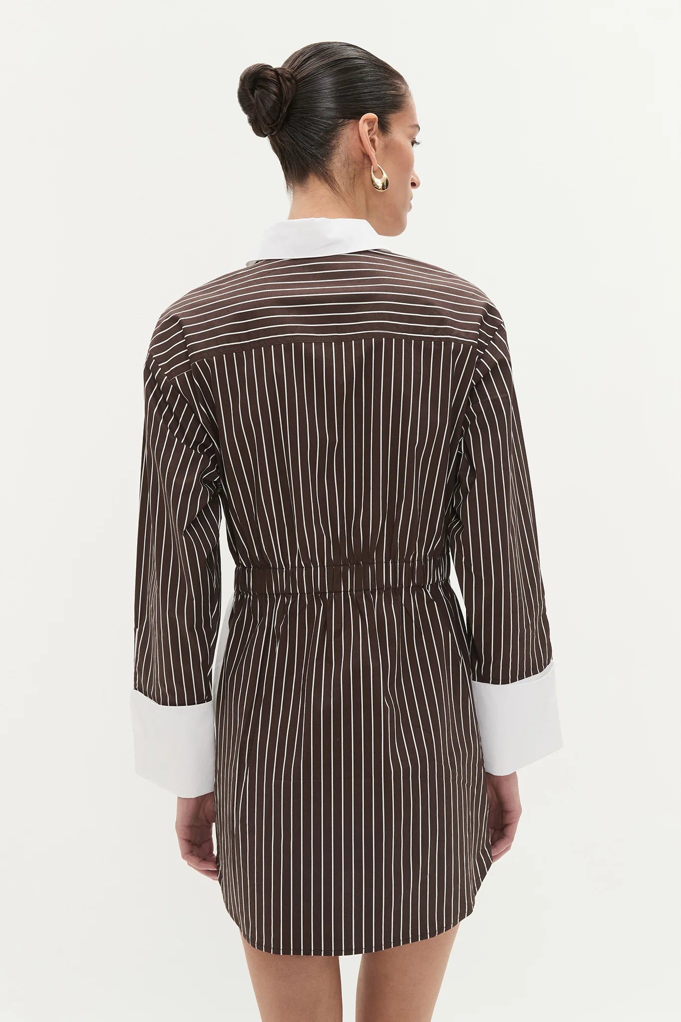 Palmer Striped Shirt Dress