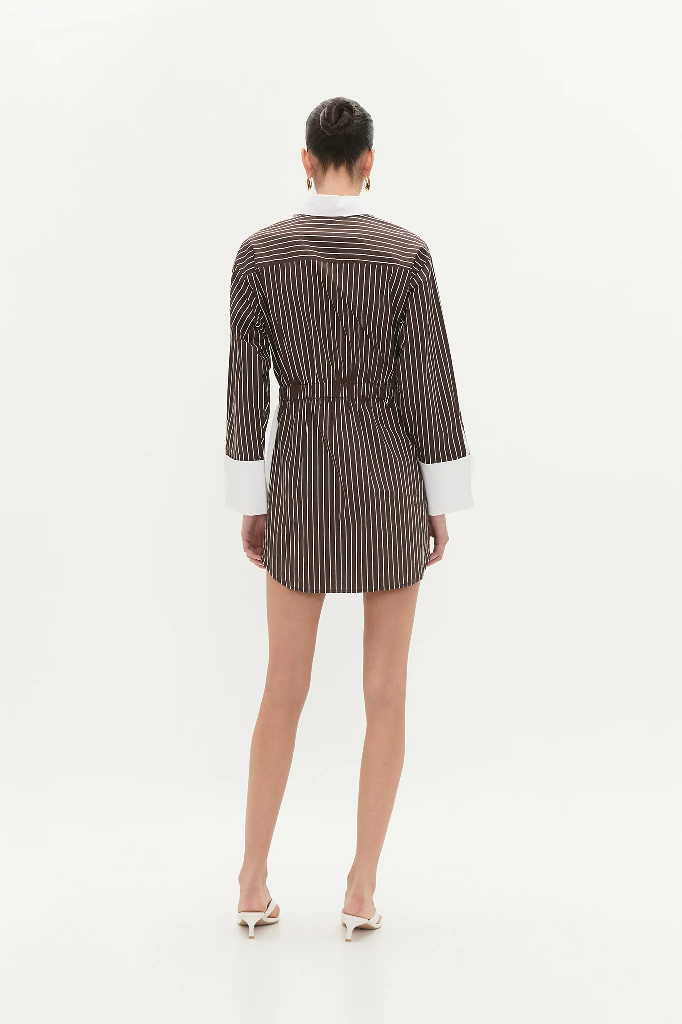 Palmer Striped Shirt Dress