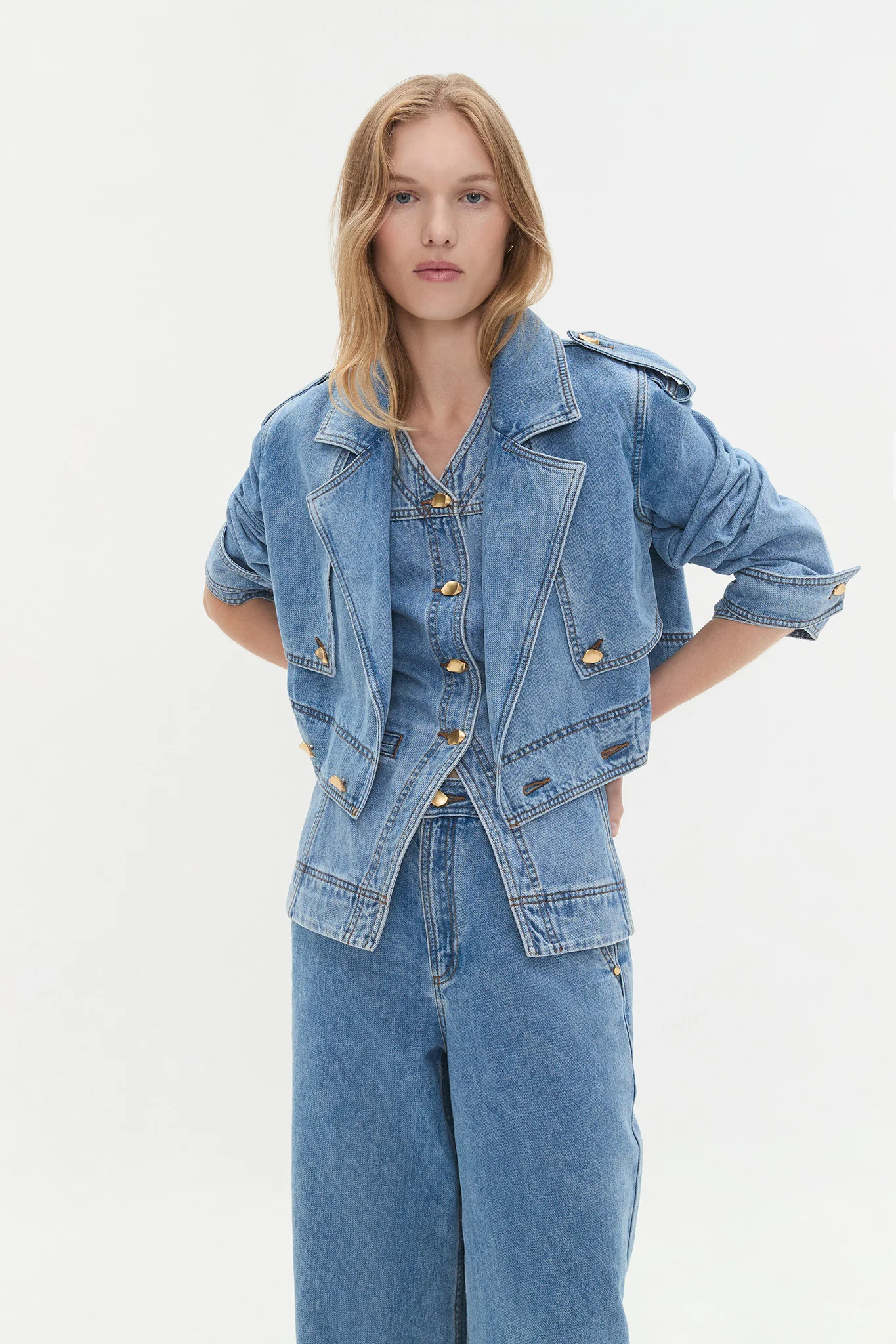 Holland Denim Vest