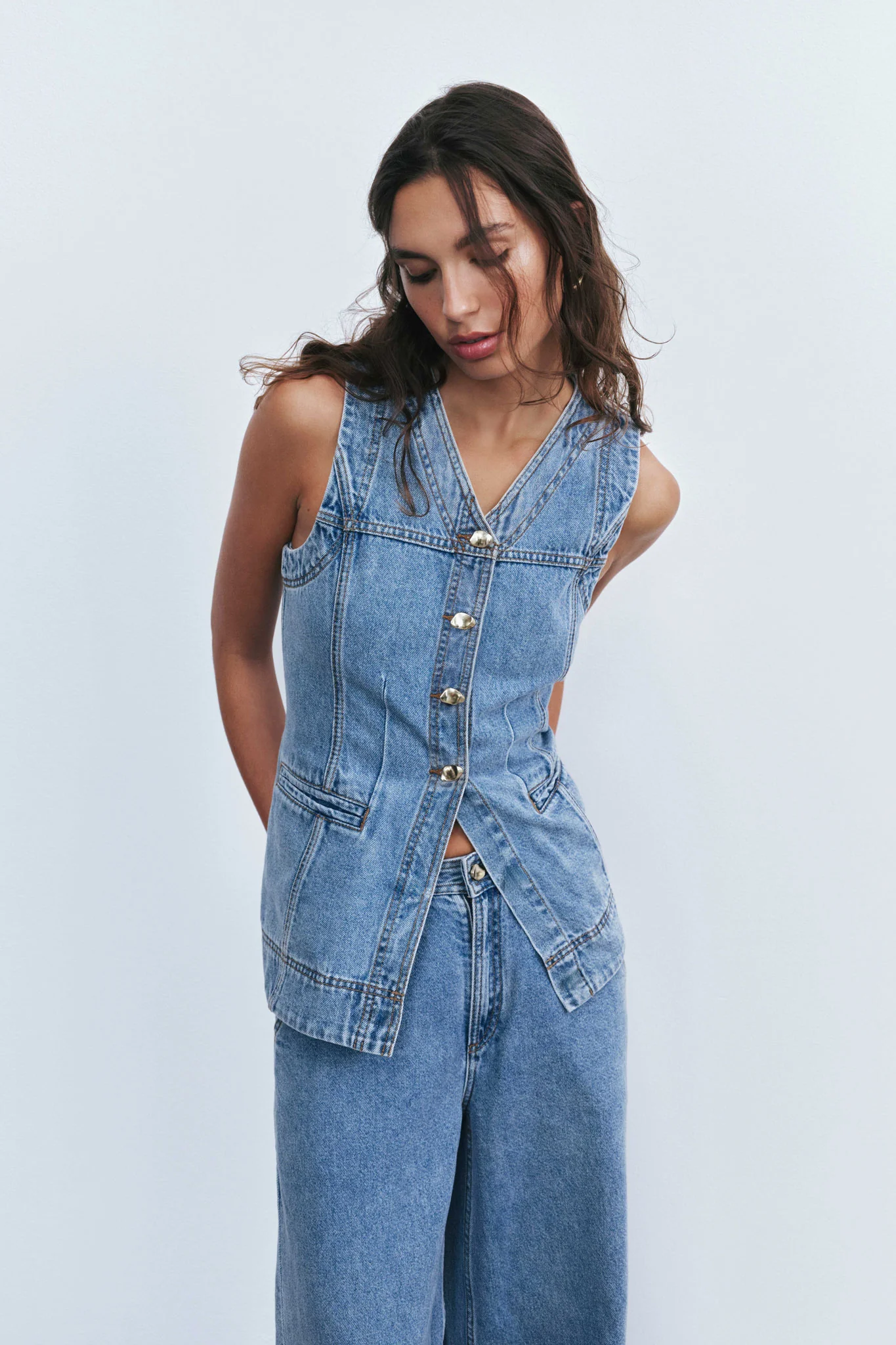 Holland Denim Vest