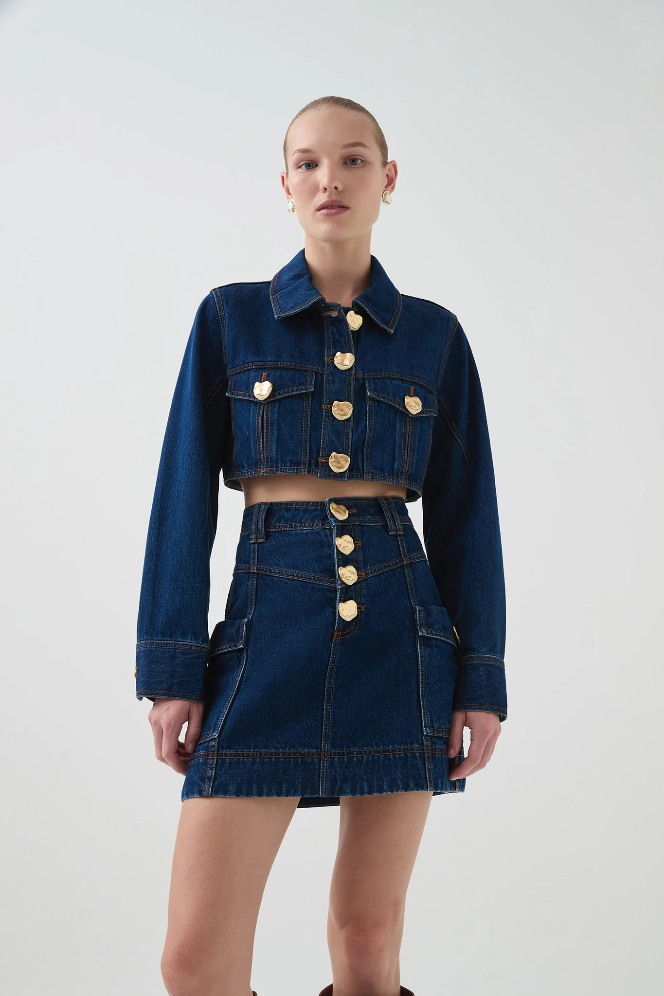 Genesis Denim Mini Skirt