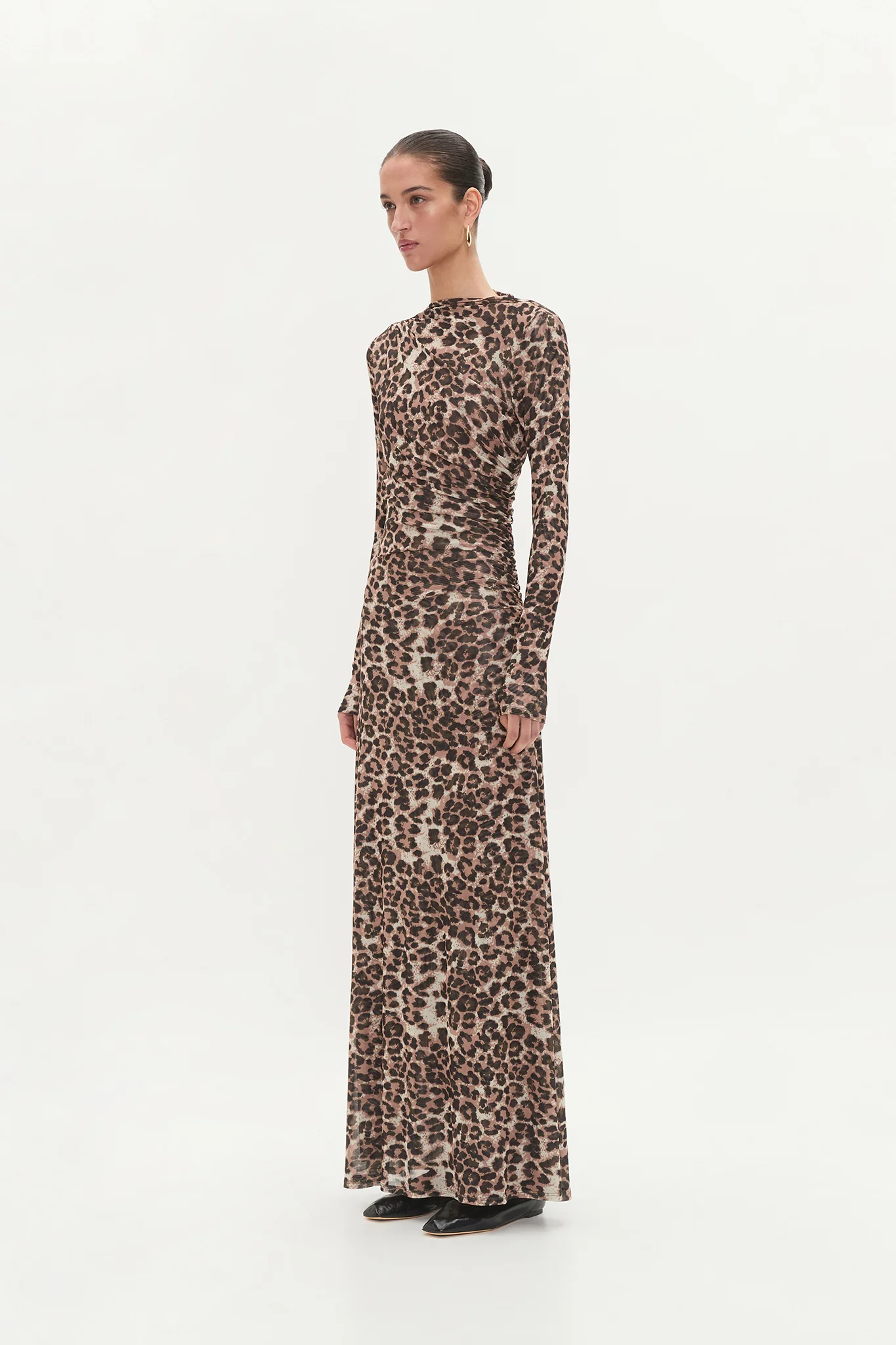 Saturn Mesh Maxi Dress
