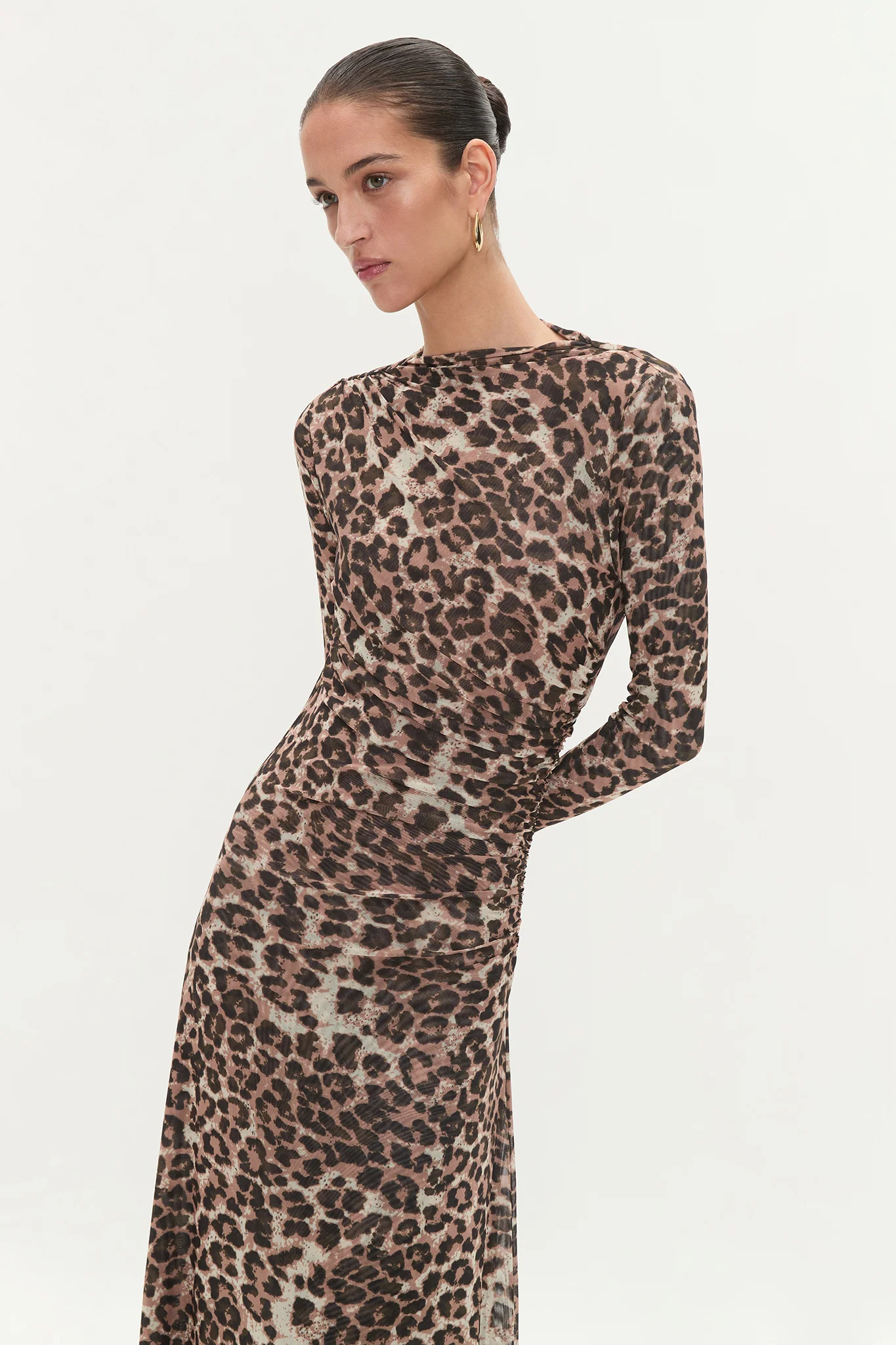 Saturn Mesh Maxi Dress
