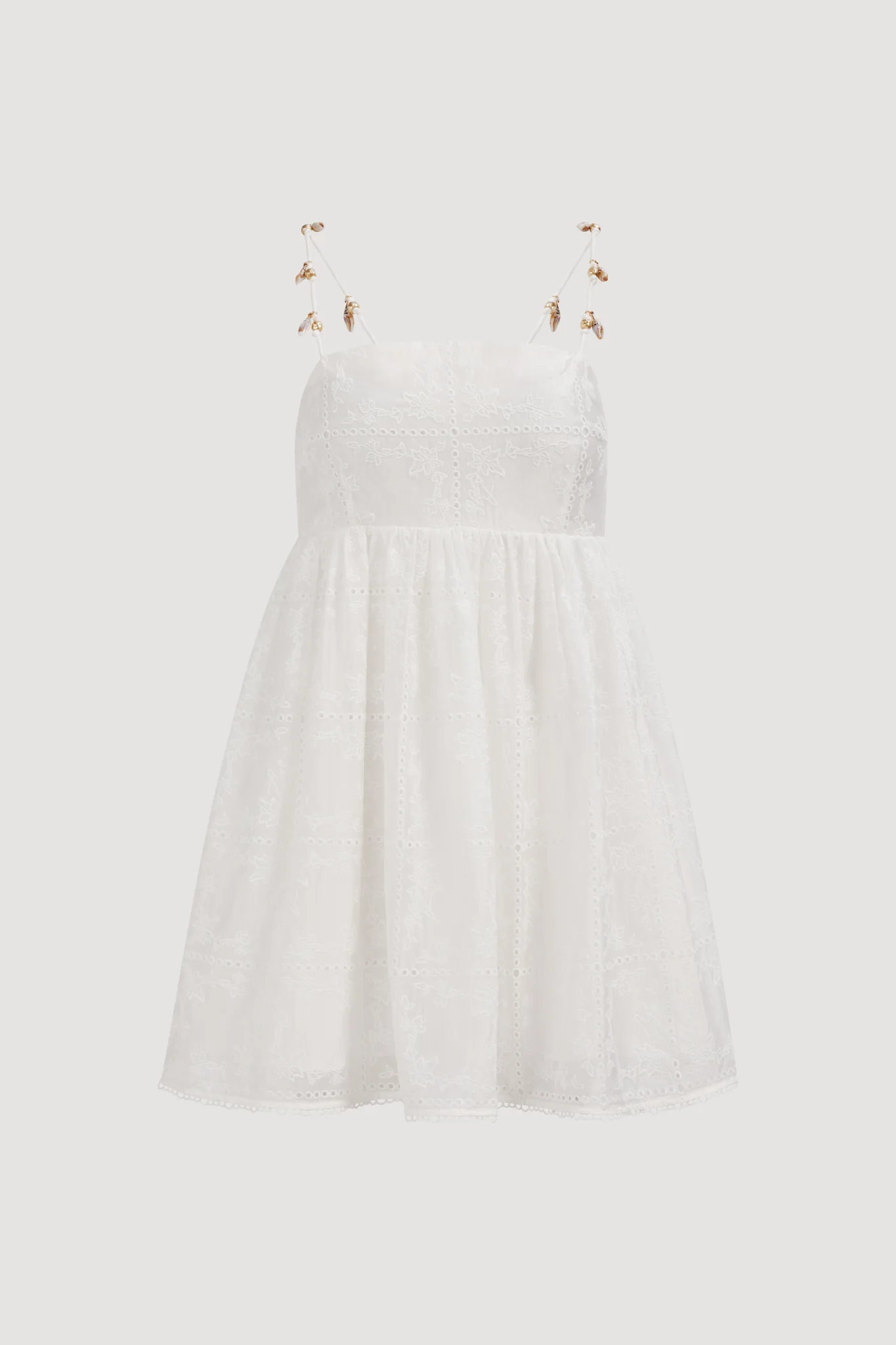 Merritt Embroidered Mini Dress