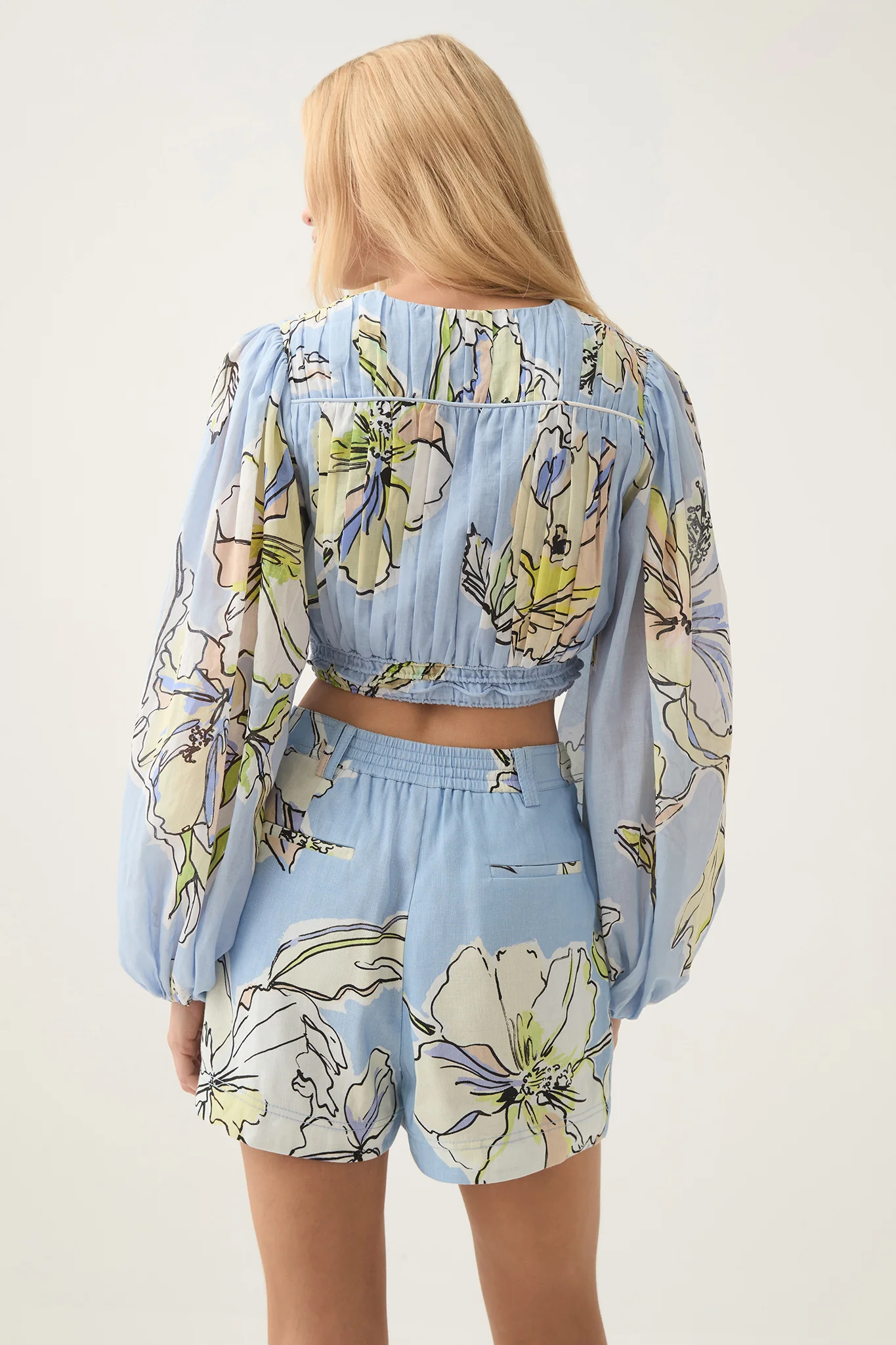 Romantica Voile Crop Top