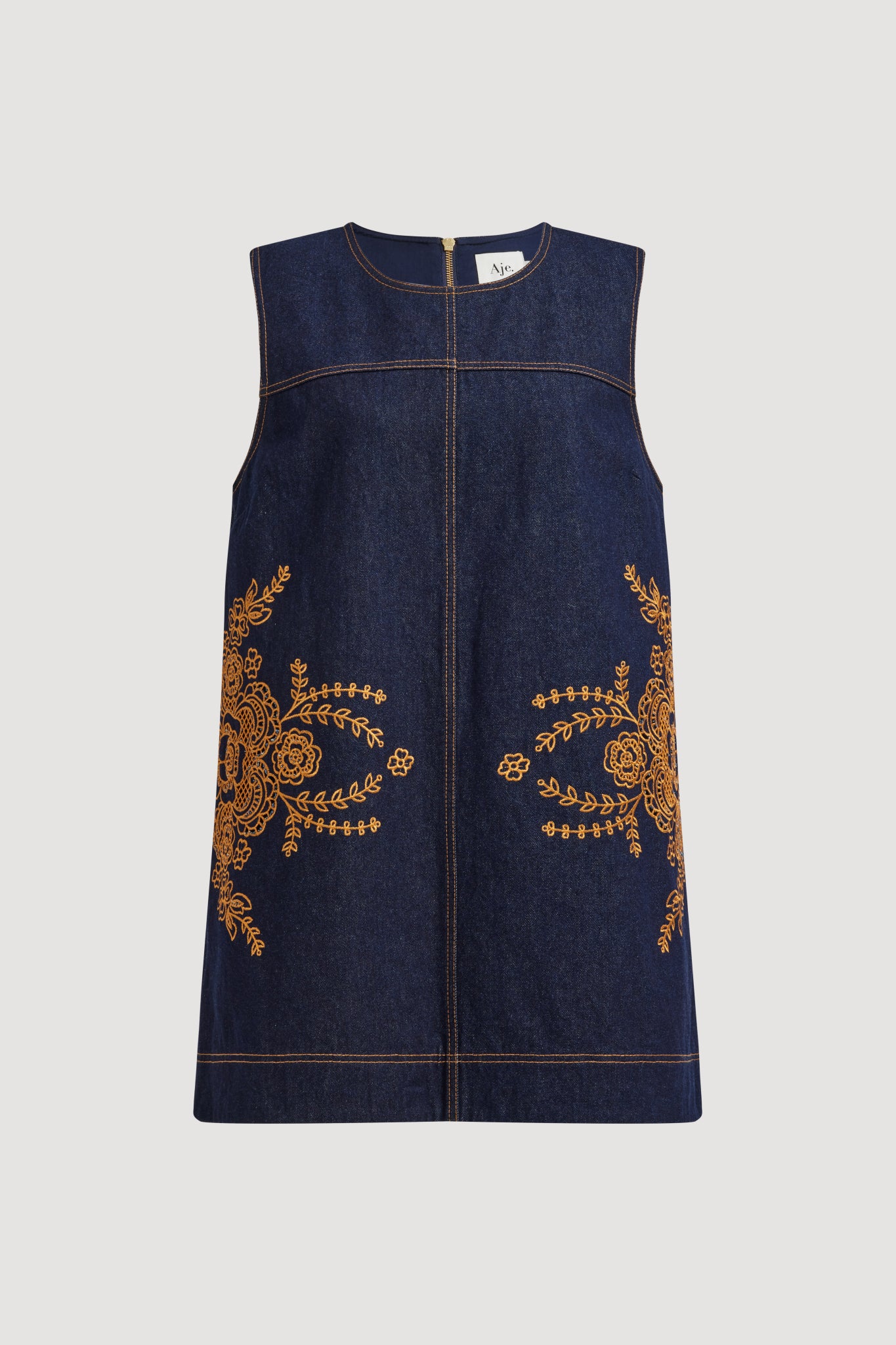 1288-elora-denim-mini-dress-2.jpg Elora Denim Mini Dress