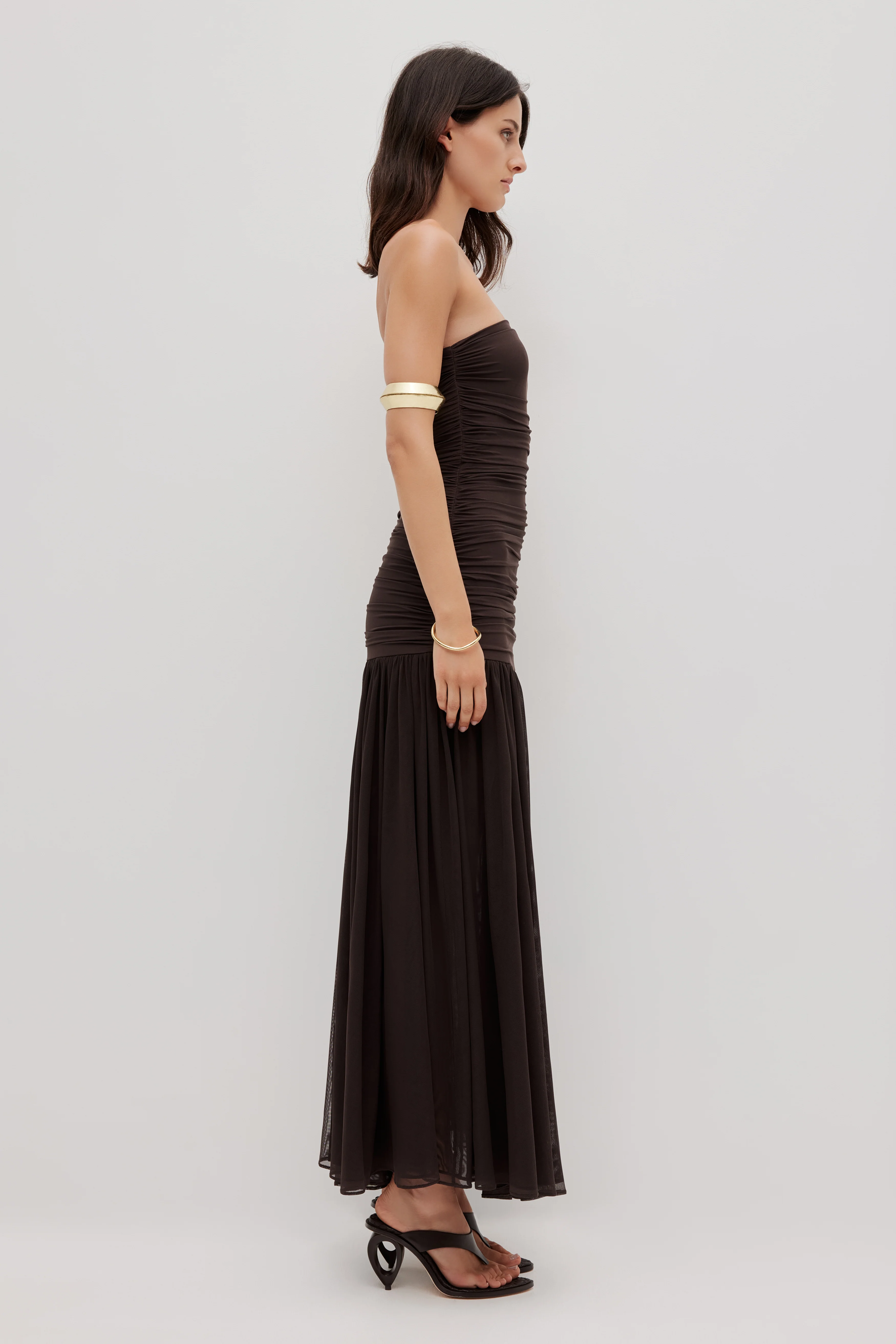 Novae Strapless Maxi Dress