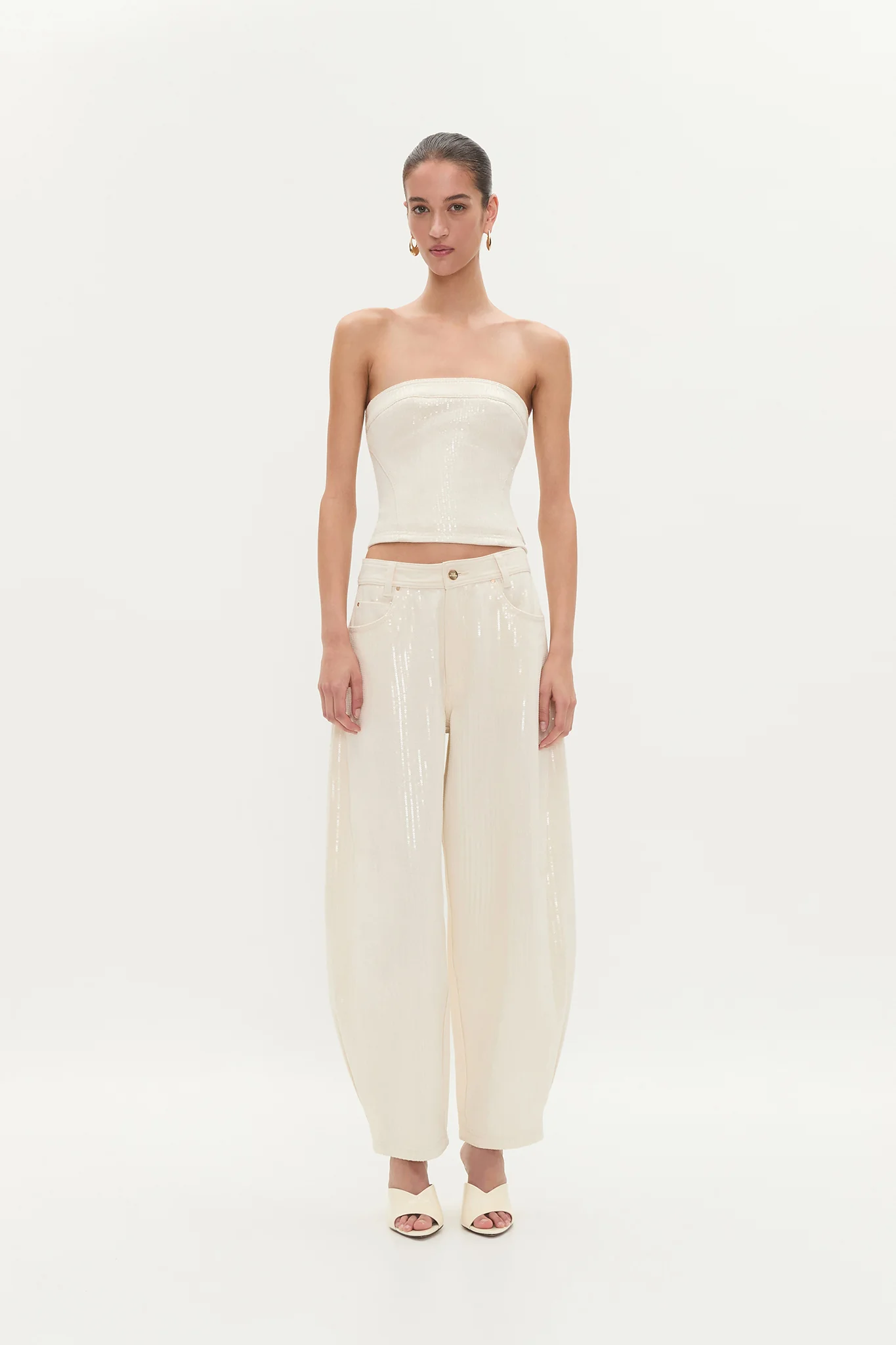 Reflect Denim Bustier