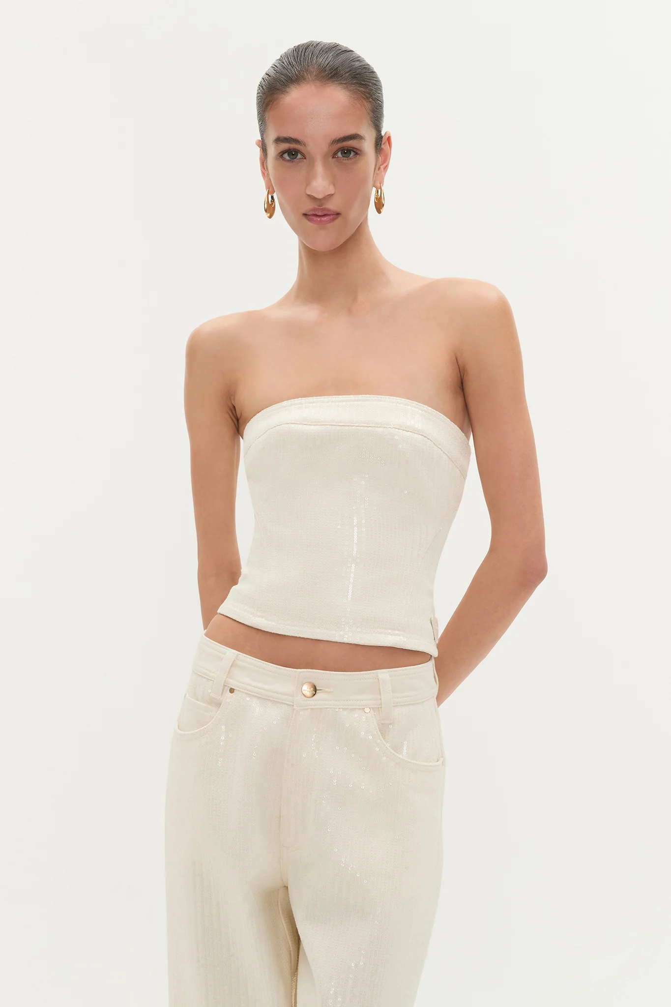 Reflect Denim Bustier