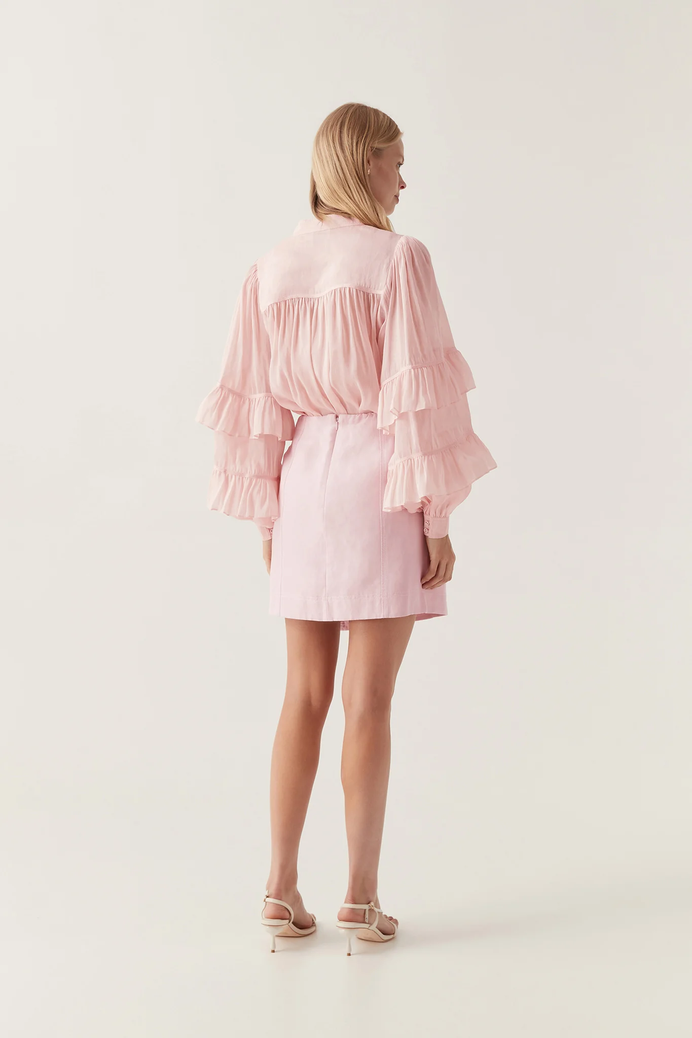 Theory Cinched Mini Skirt